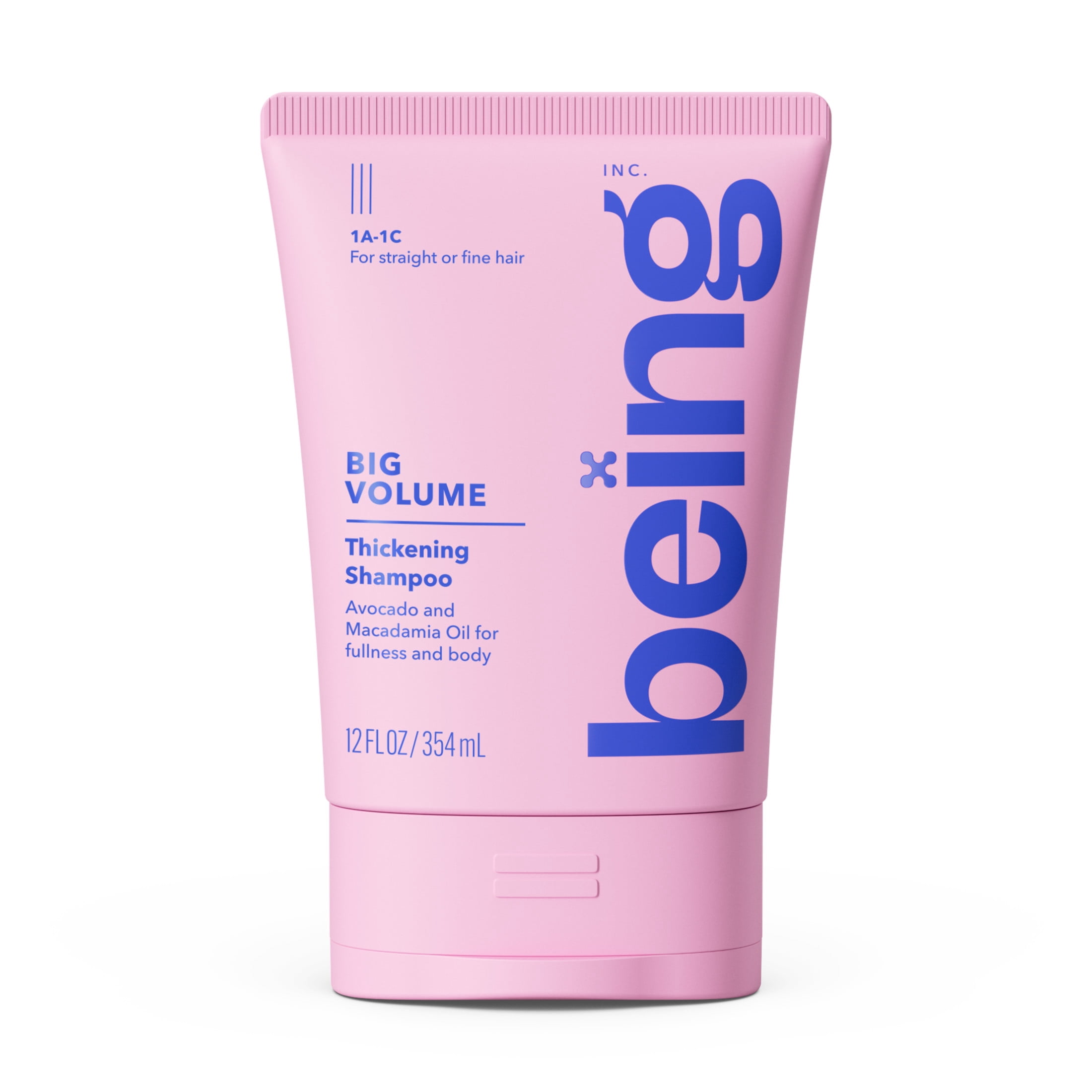 BEING Big Volume Thickening Shampoo with Avocado and Macadamia Oil (11.97 fl oz) l1vwx