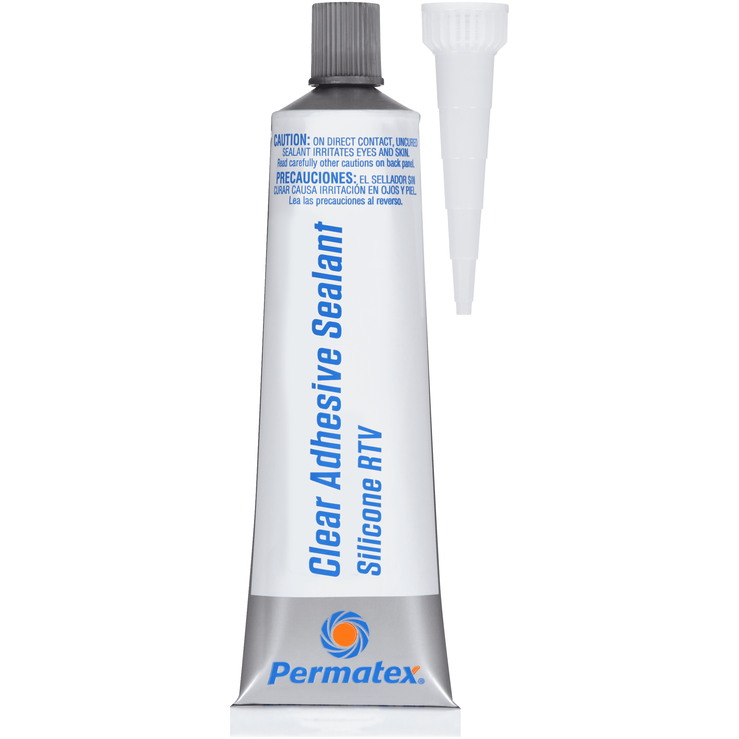 Permatex 75151 Clear RTV Silicone Adhesive Sealant (Clear, 3 oz) dp5d7