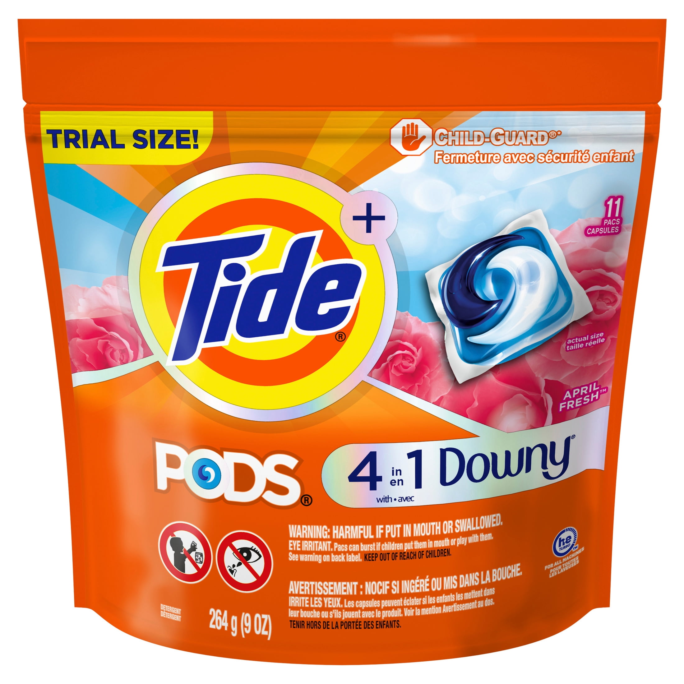 Tide PODS Laundry Detergent Pacs with Downy Freshness (11 Count) a7o17
