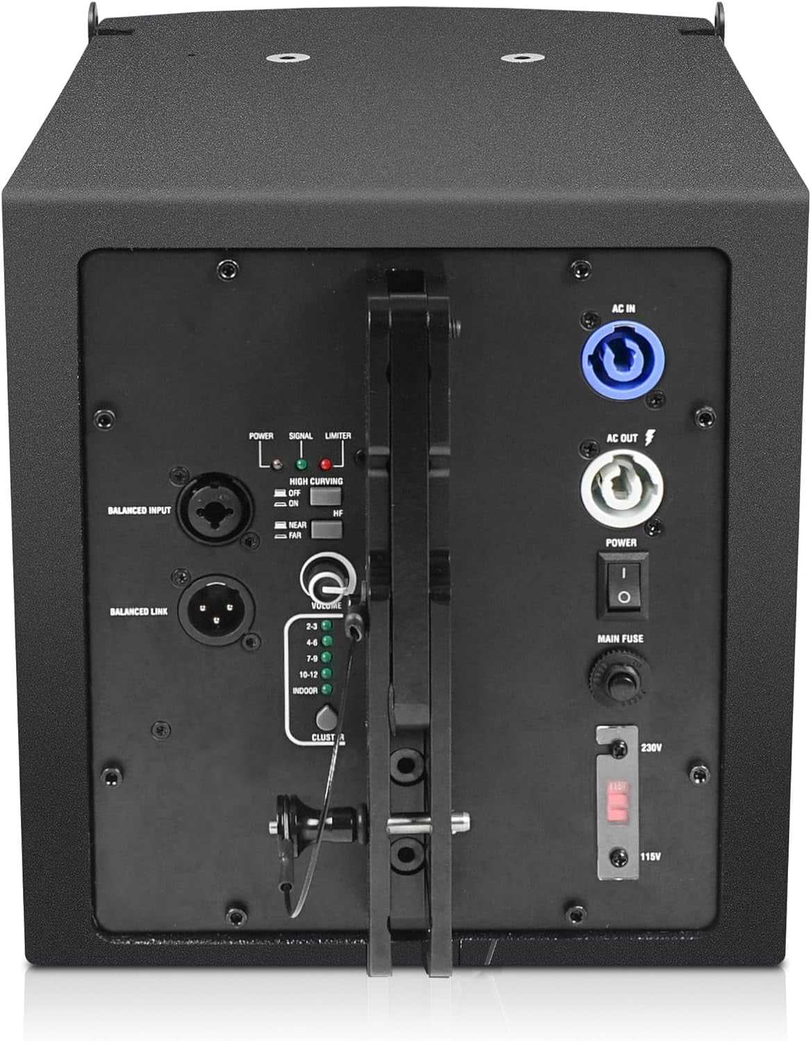 Sound Town ZETHUS Series Powered Line Array System with DSP and Flying Frame (4-Speaker Set, 17.1 lbs per unit) o841b