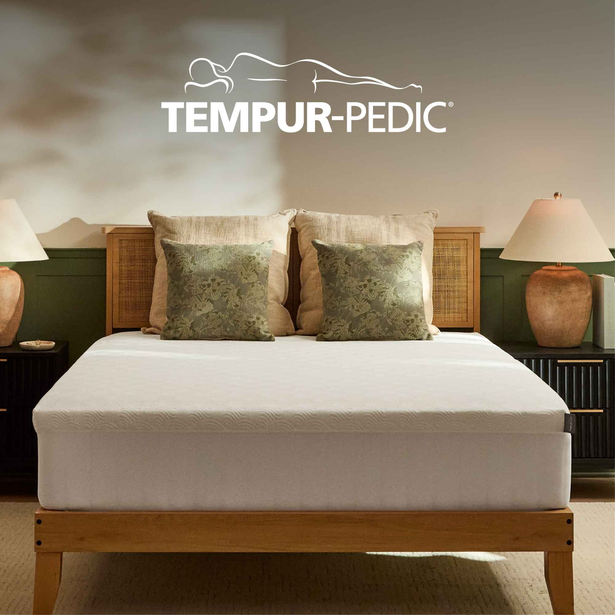 Tempur-Pedic Tempur-Cloud Mattress Topper, Pressure-Relieving Memory Foam (Twin, 2 in) j0aaj
