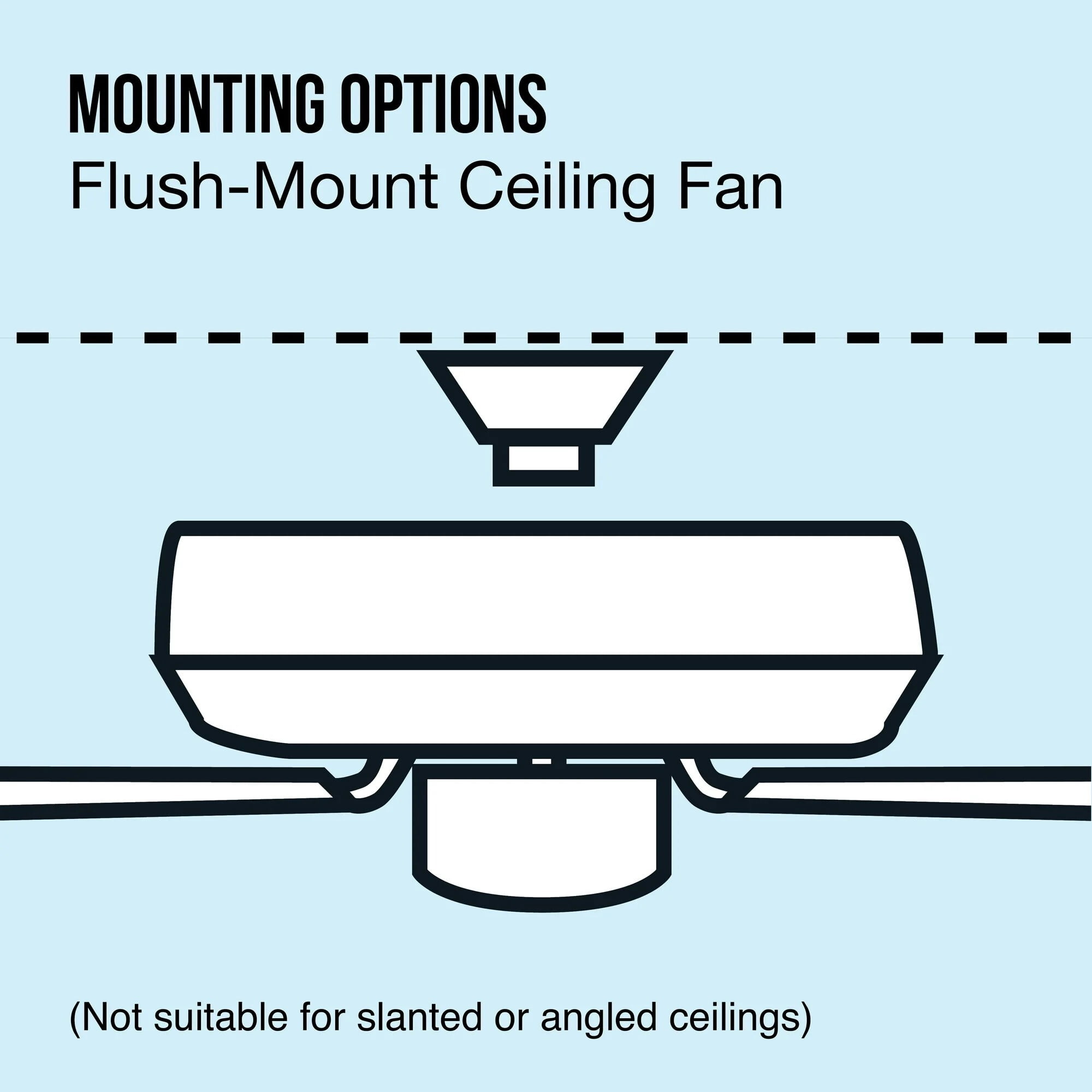 Mainstays Indoor Ceiling Fan with Light Kit (Satin Nickel, 42 in) 1cuc9