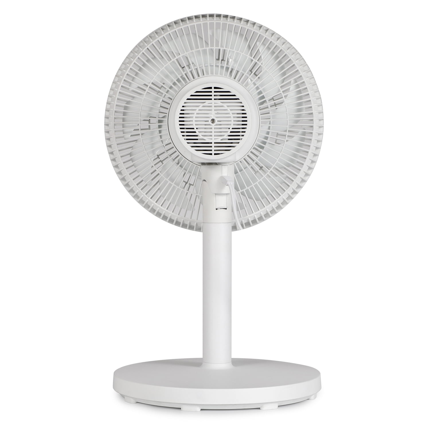 BLACK+DECKER 12-In. Oscillating Dual-Blade Table Fan with Remote (White, 12 in) cf5qh