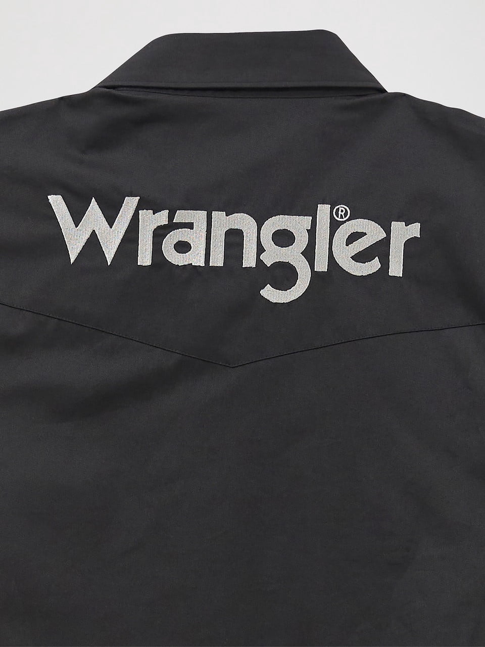 Wrangler Men's Western Long Sleeve Shirt (Black, XXL) gdm9h