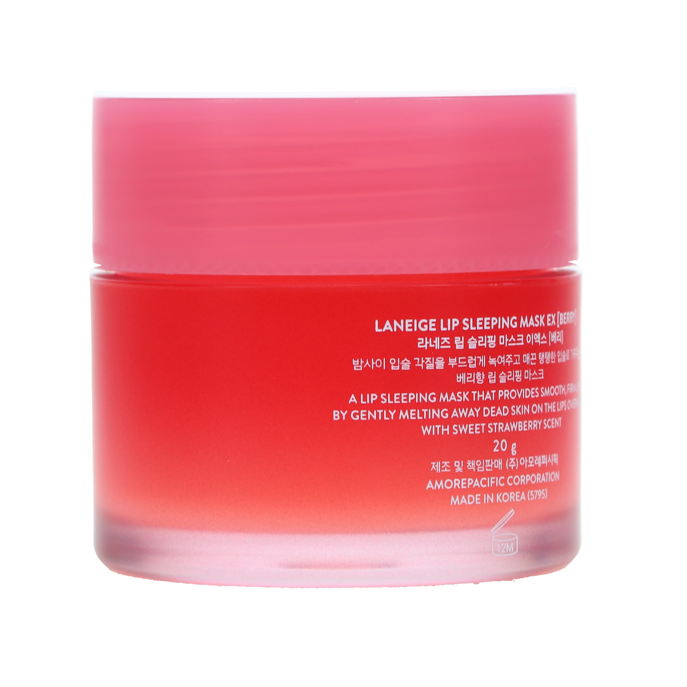 Laneige Lip Sleeping Mask Berry Intense Hydration Overnight Treatment (Pink, 0.7 oz) zx4fg