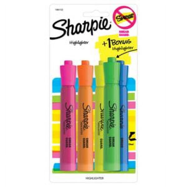 Sharpie Tank Highlighters, Chisel Tip, Assorted Fluorescent Ink, 6-Pack dbwn8