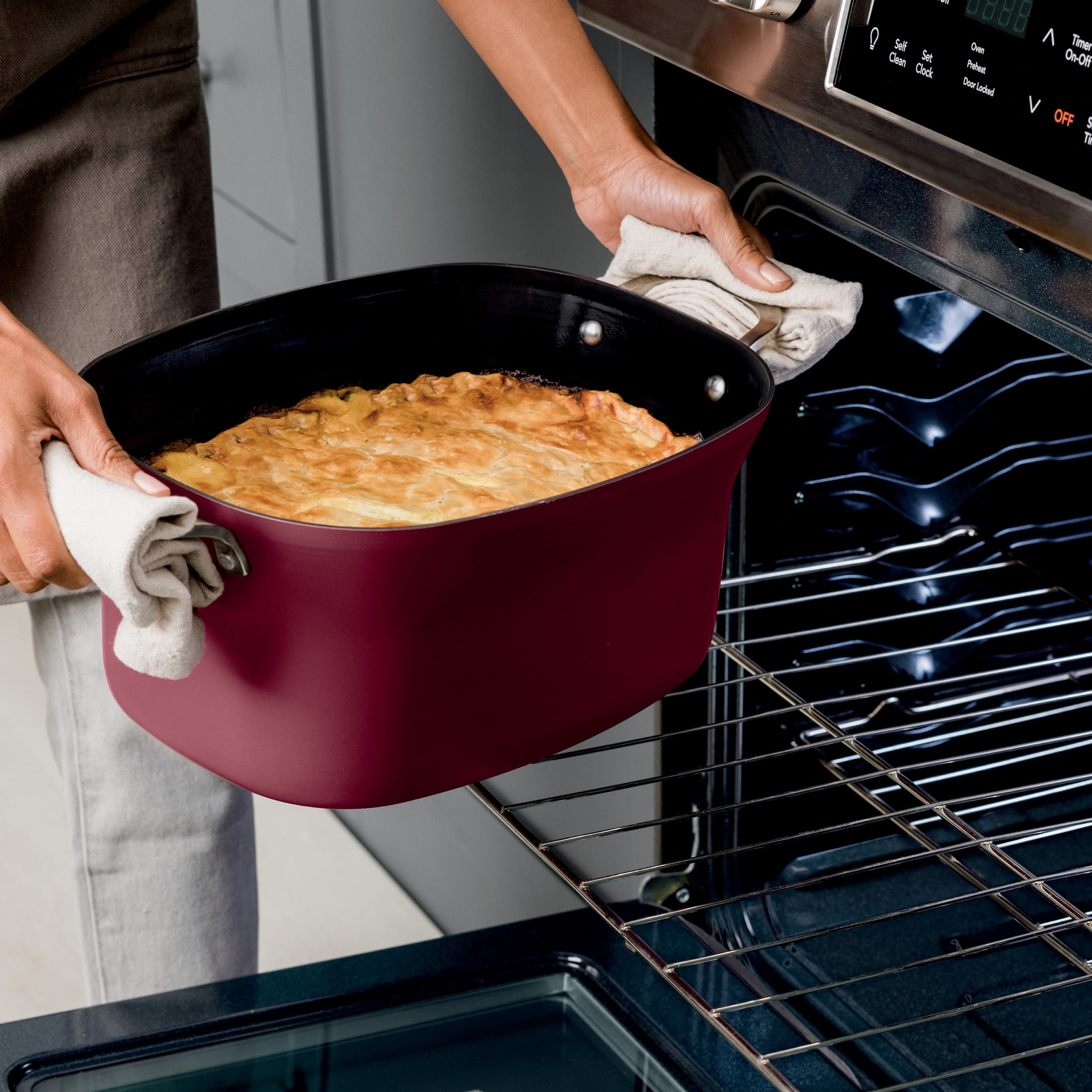 Ninja Foodi Possible 10-in-1 Multi-Cooker with Triple Heat Fusion Technology (Red, 8.5 qt) 0apms