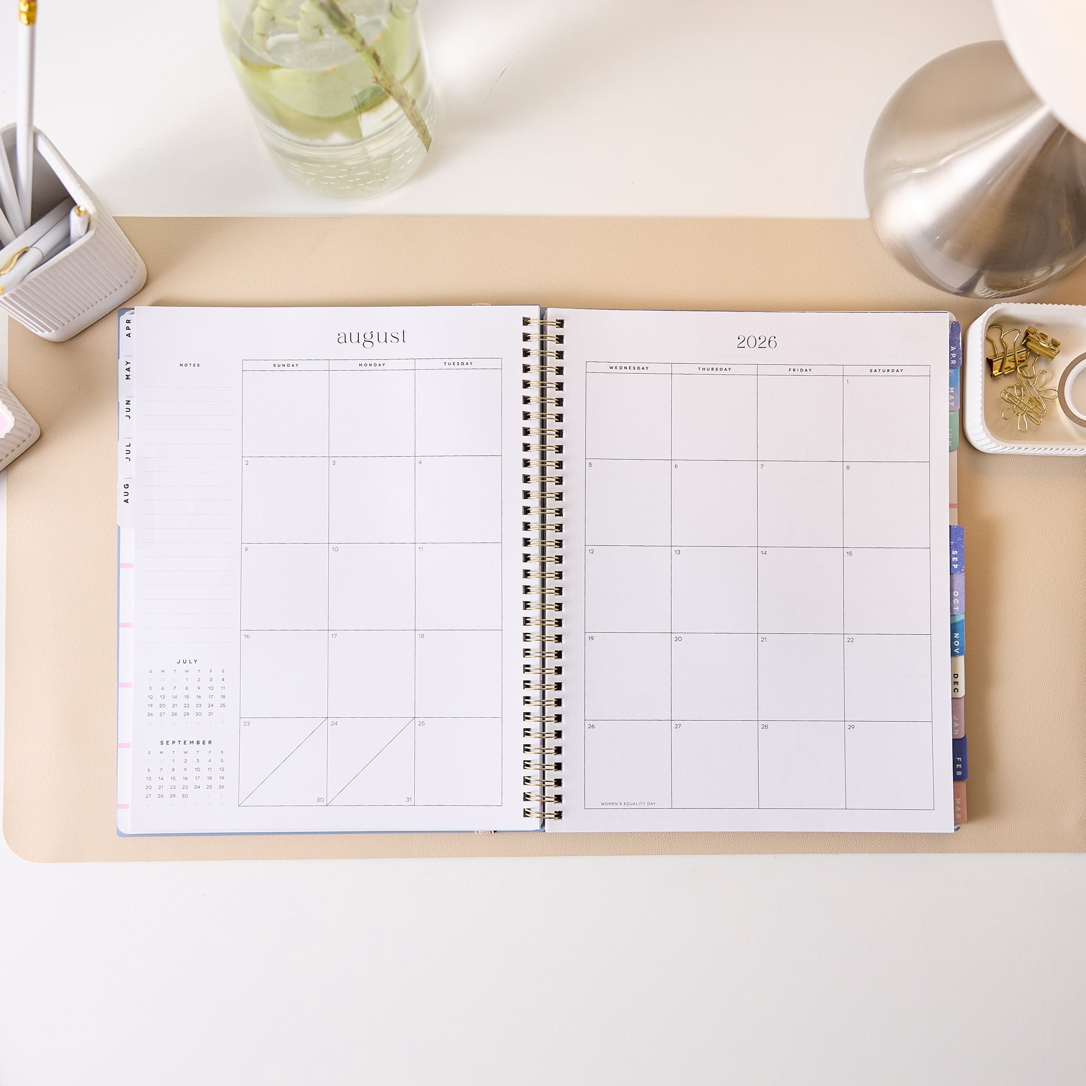 Happy Planner Bright Year 15-Month Weekly & Monthly Planner, Dashboard Layout (8.5 in x 11 in) gzv9t