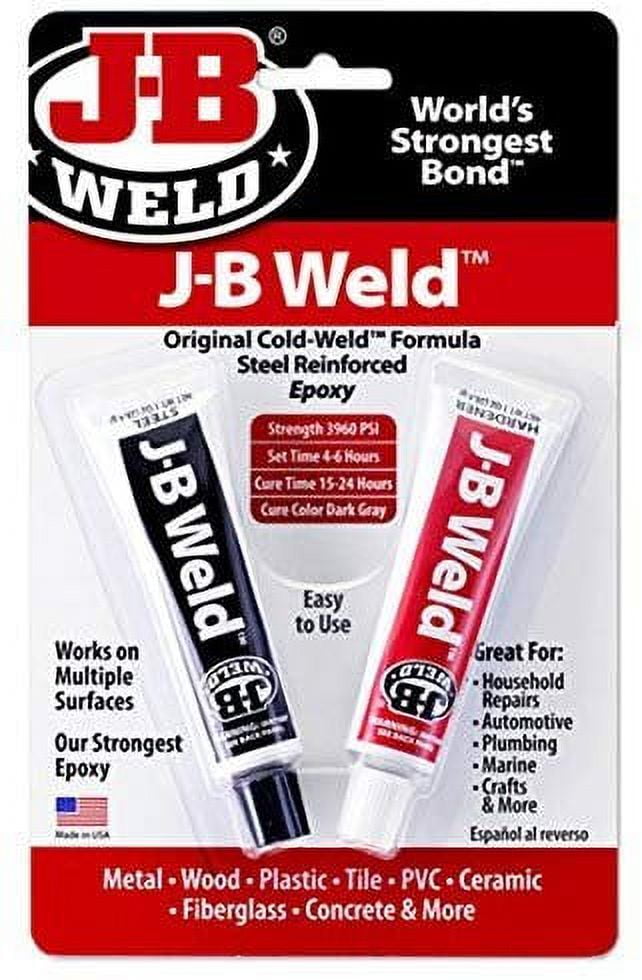 J-B Weld 8265S Original Cold-Weld Steel Reinforced Epoxy (Grey, 2 oz) 57h8h
