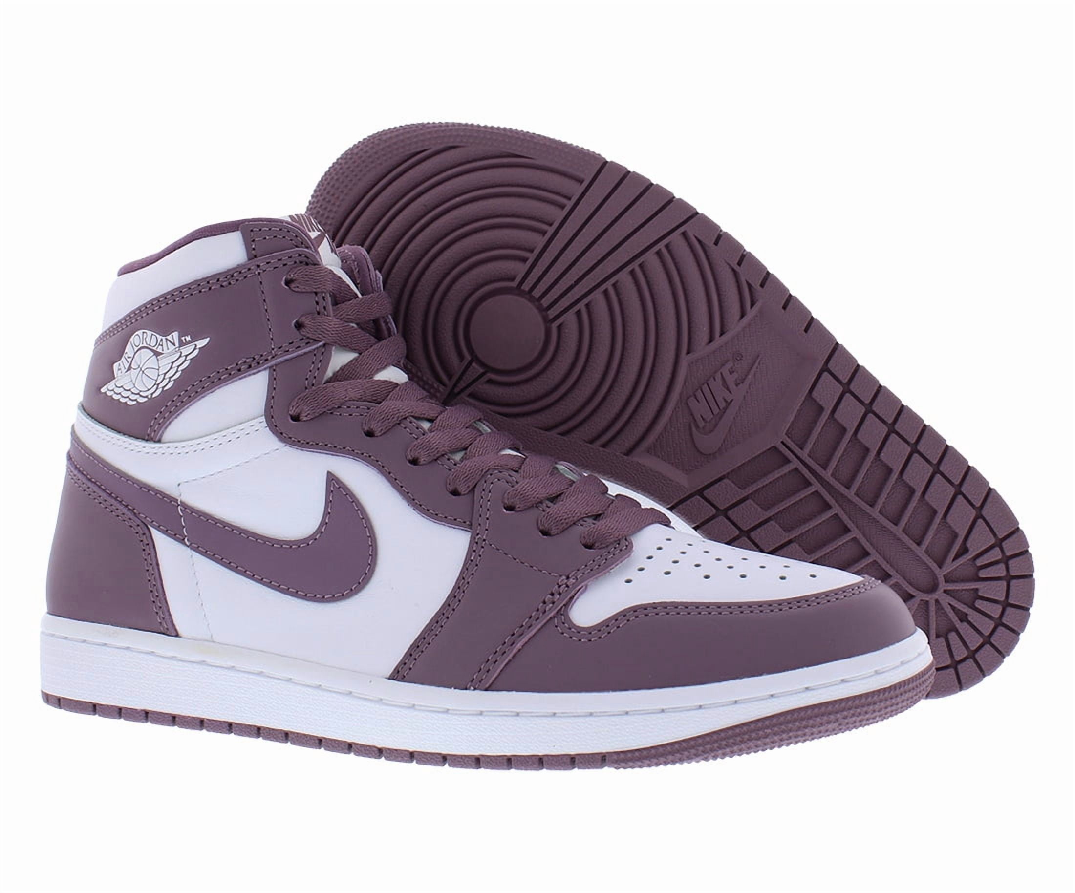 Nike Air Jordan 1 Retro High OG Men's Basketball Shoes (White/Sky J Mauve, 13) yy6fl