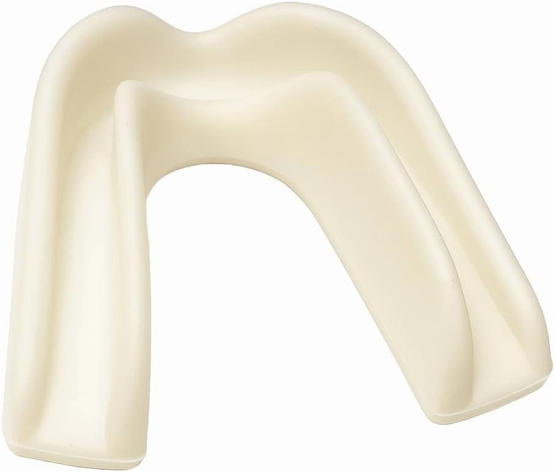 Amber Sports Boil and Bite Mouth Guard, Protective MMA Mouthpiece for Boxing and Contact Sports (White, 1 Pack) 7cg6u