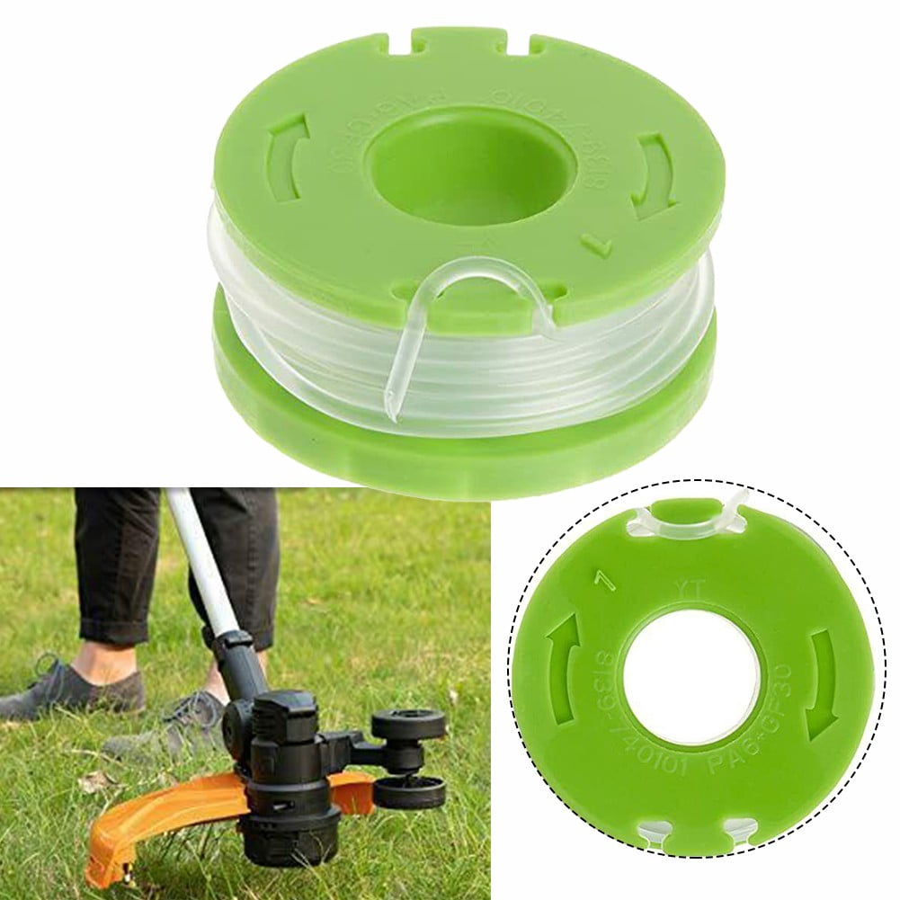 EarthWise Electric String Trimmer Replacement Spool (Compatible with RS90121, CST00012, LST10012, CST12010, 1 Pack) ffb2l