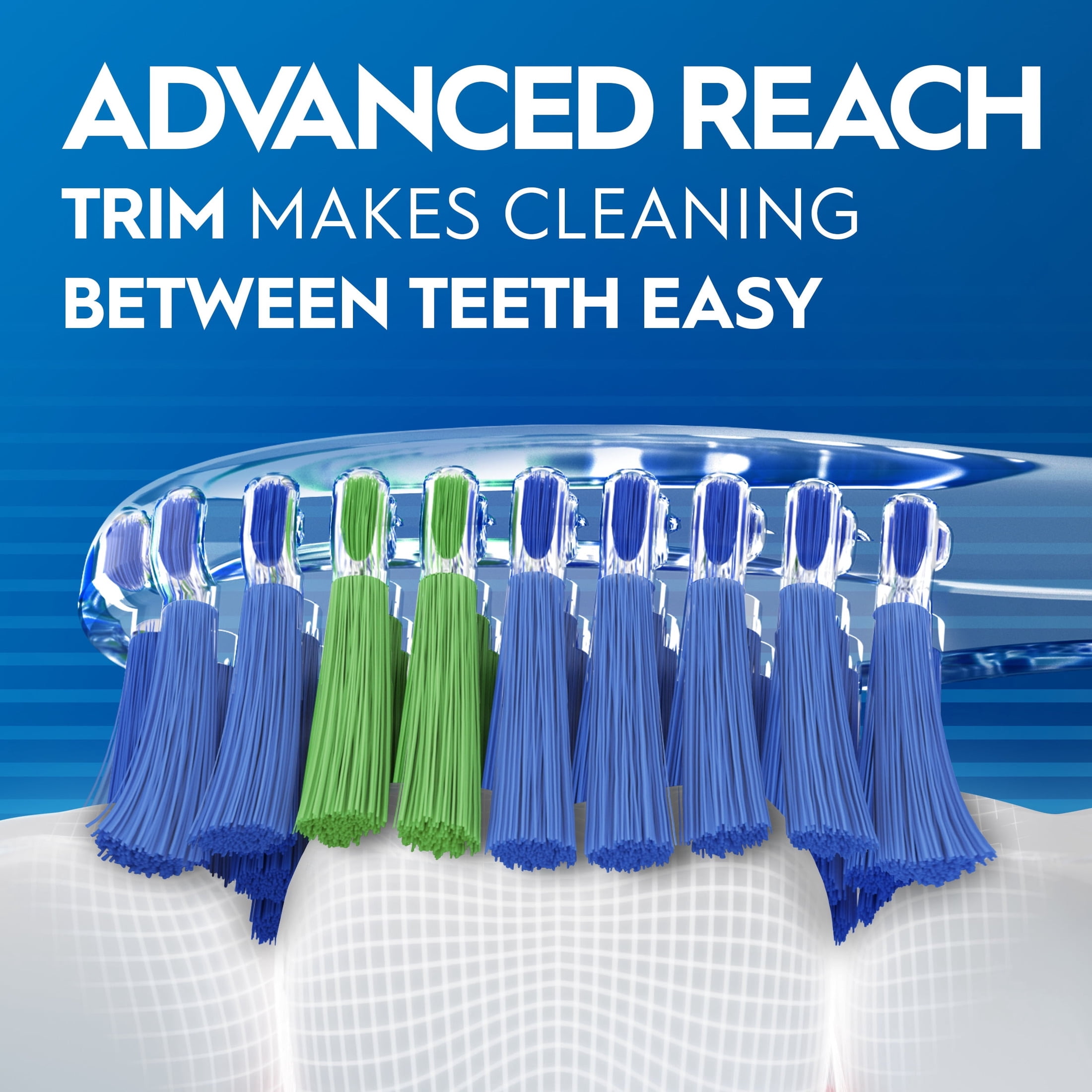Oral-B Advanced Clean Manual Toothbrush, Soft Bristles, Color-Changing Indicator (6 Count) eg1n4