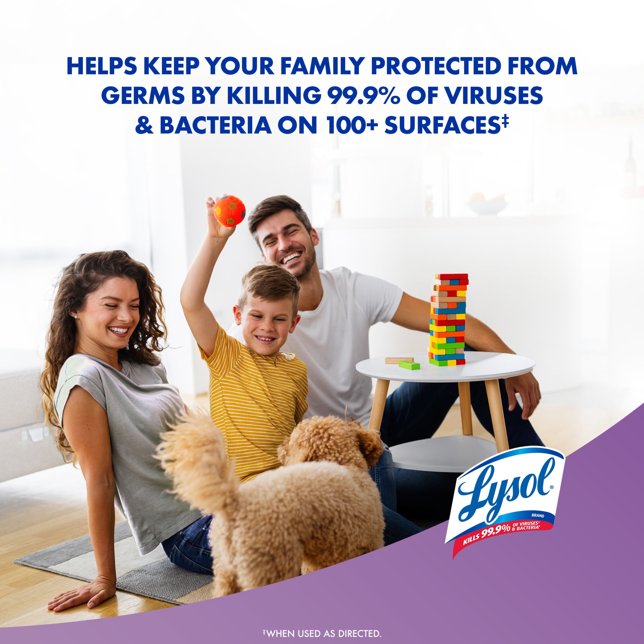 Lysol Multi-Surface Disinfectant Cleaning Wipes, Lavender & Cotton Blossom Scent (80 Count) 0hd51