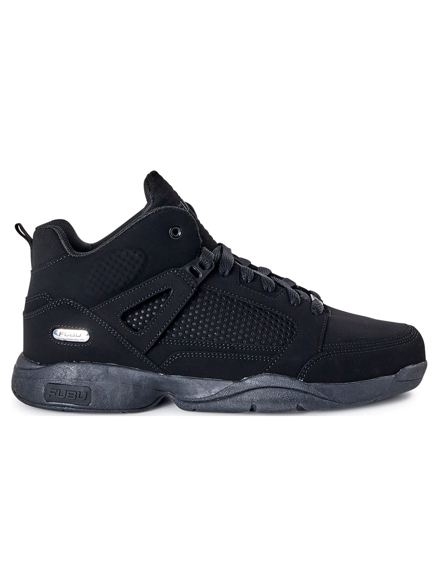 FUBU Men's Knight Basketball High-Top Shoes, Athletic Performance Sneakers (Black, Size 10) 7xprr