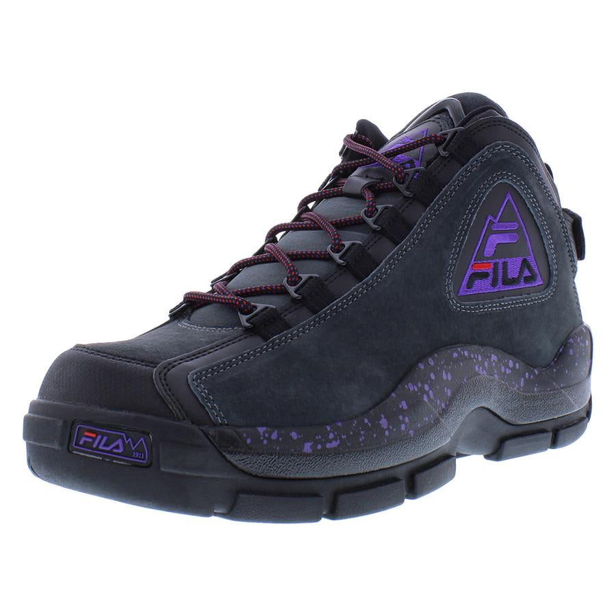 FILA Grant Hill 2 Outdoor Mens Basketball Shoes (Black/Purple, 8.5) vkuog
