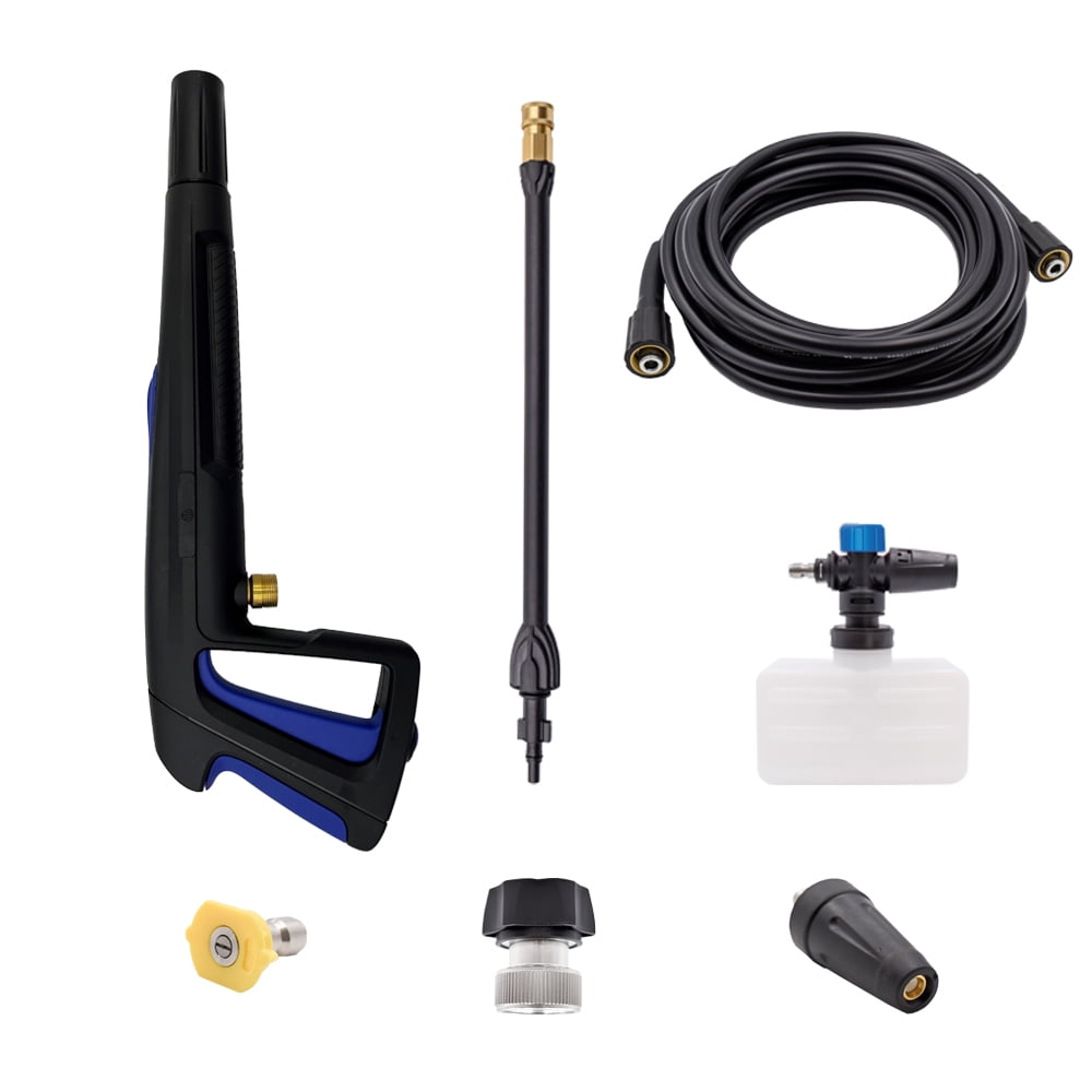 AR Blue Clean Electric Pressure Washer (2070 PSI, 1.7 GPM, 13 Amp, Blue, 20 ft Hose) t3vuj