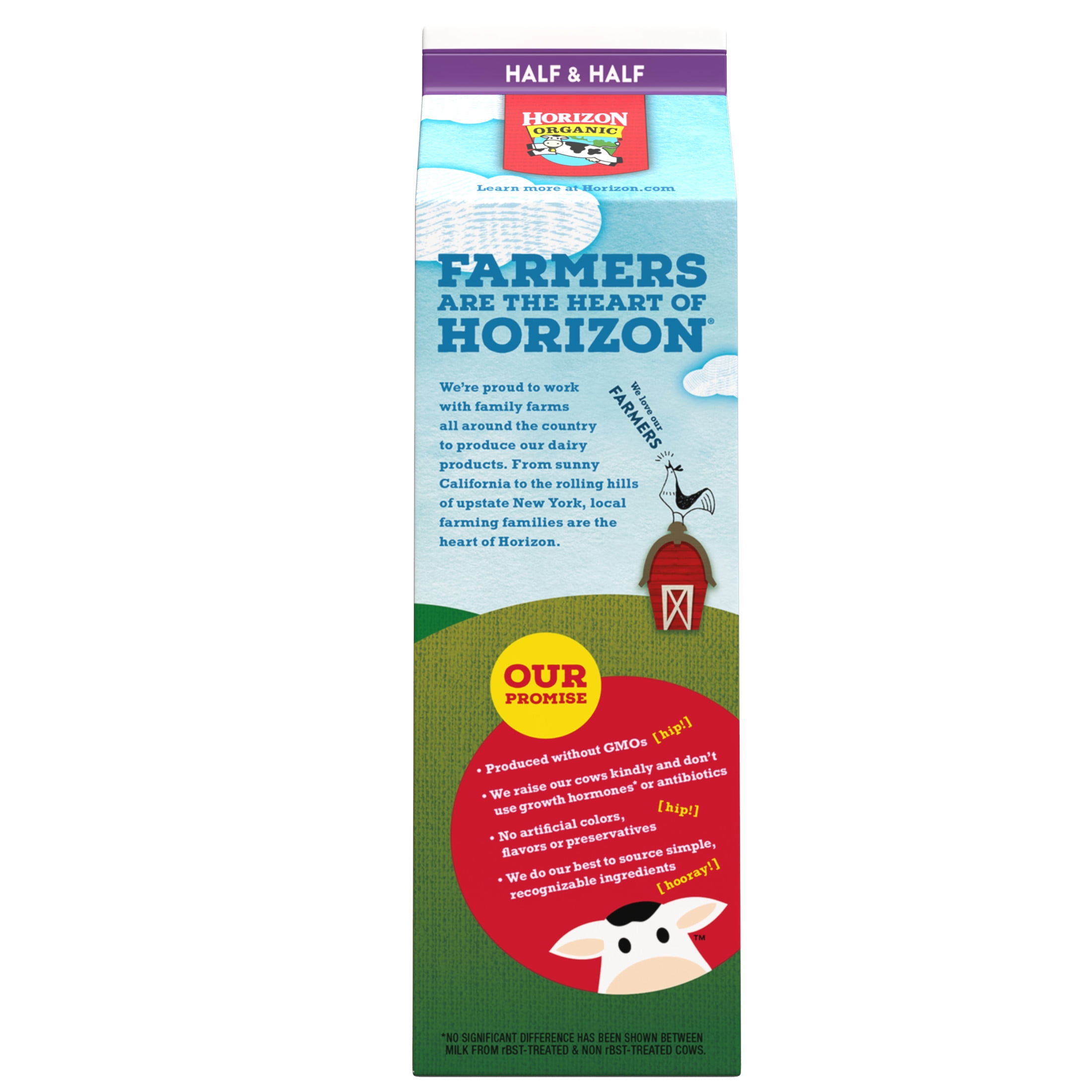 Horizon Organic Half and Half Creamer (32 fl oz) dqldk