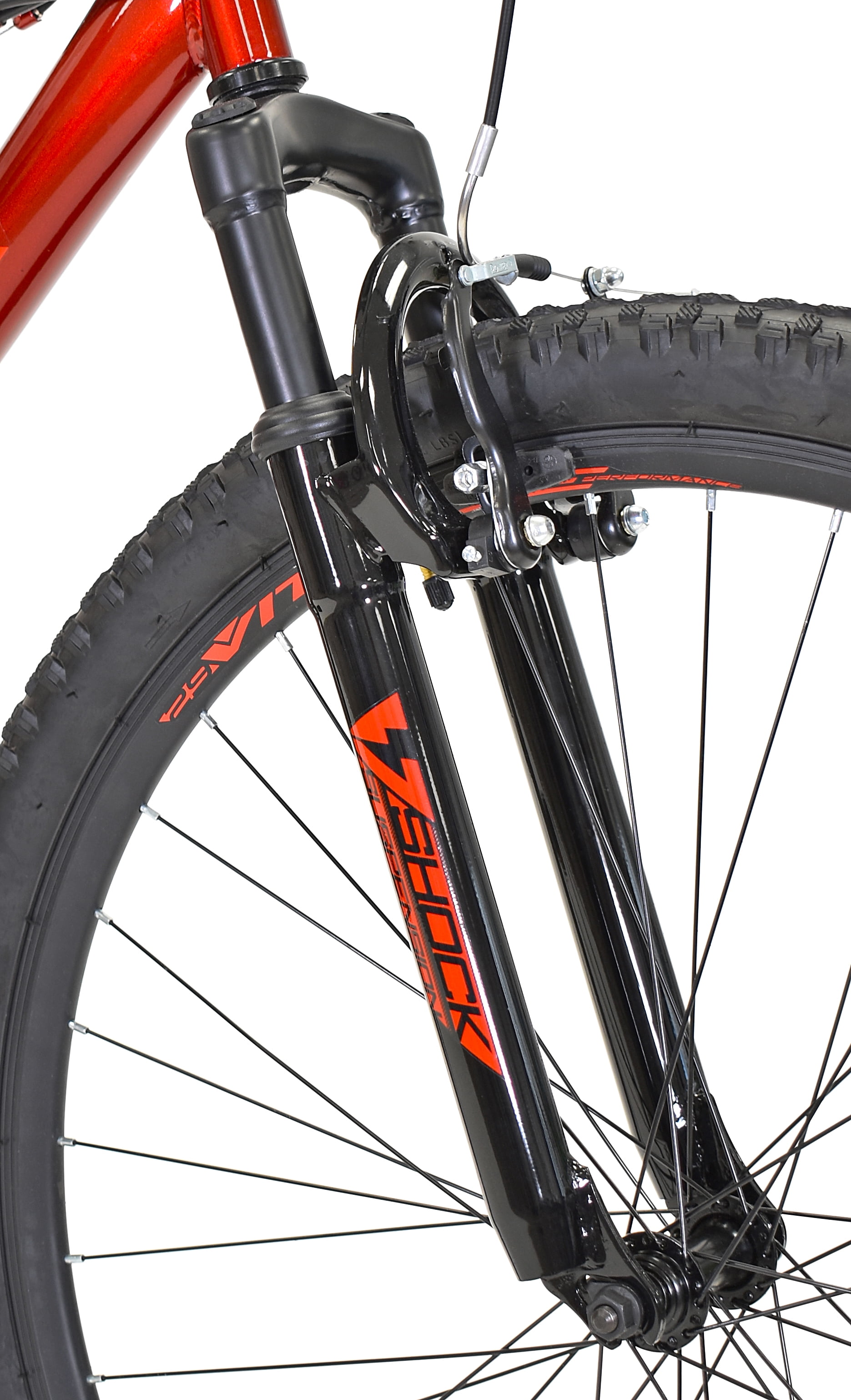Kent Flexor Men's Dual Suspension Mountain Bike, All-Terrain Trail Riding (Red, 29 in) t8c8k
