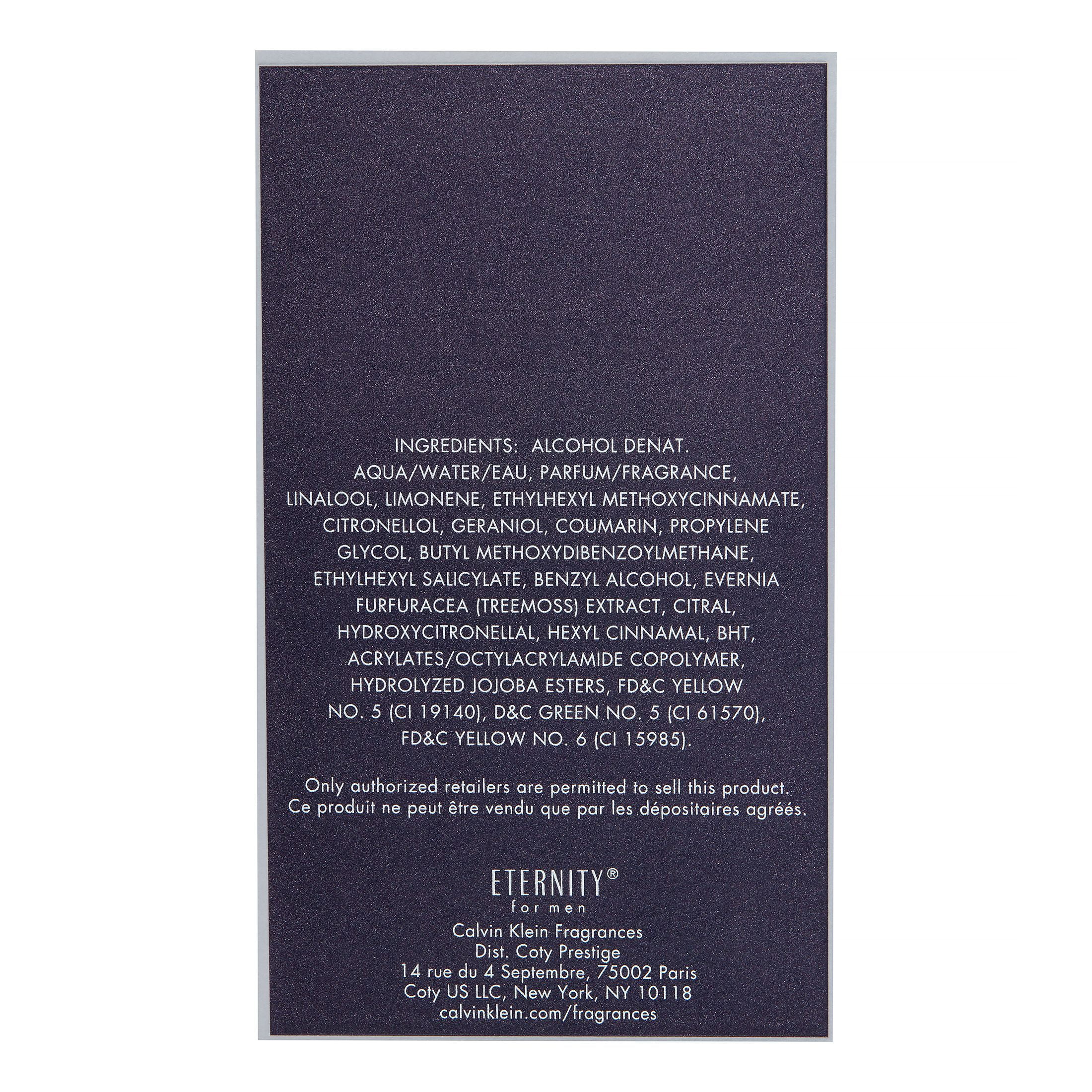 Calvin Klein Eternity Eau De Toilette Cologne for Men (3.4 oz) kfpnp