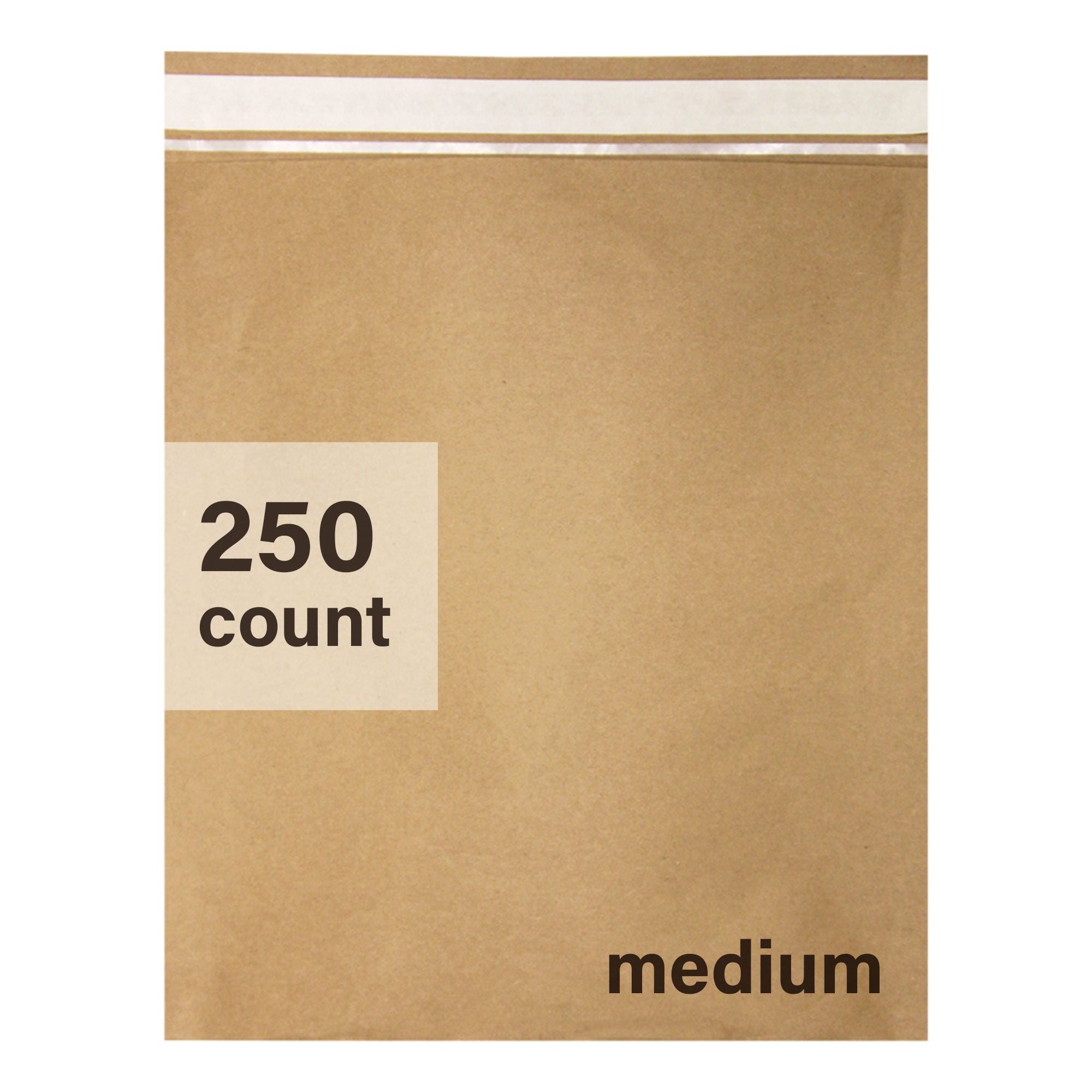 Elementree Sustainable Expandable Paper Mailers, Eco-Friendly Shipping Envelopes (Brown, 13.5 in x 15.375 in x 2.5 in, 250 Count) i89l5