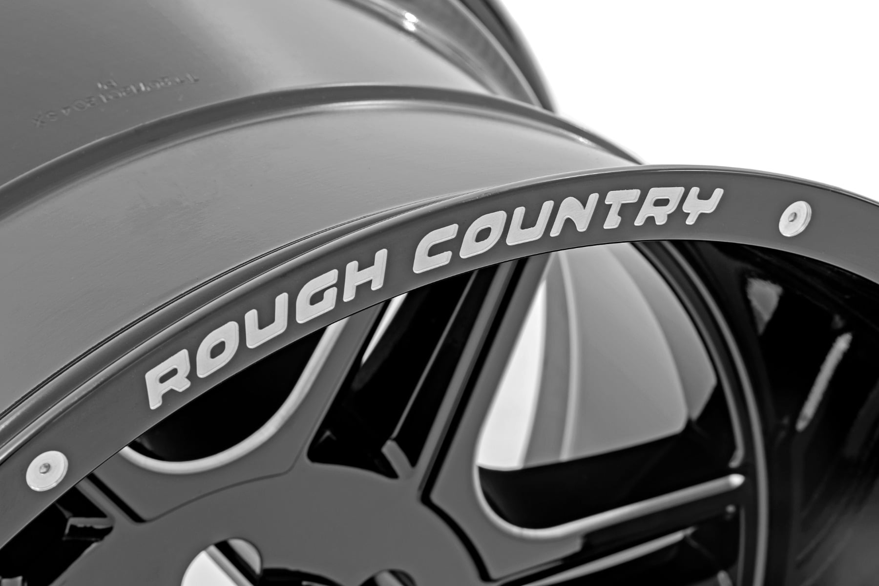 Rough Country 92 Series One-Piece Wheel (Gloss Black, 18x9 in) lpiqs