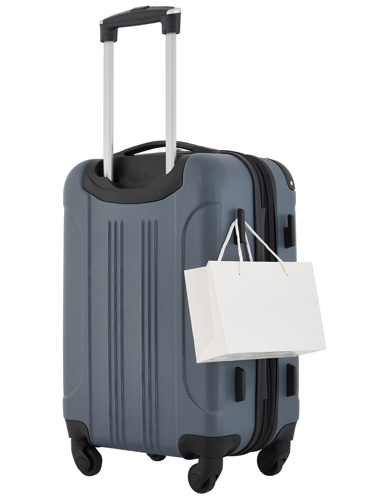 Travelers Club Hard Side Expandable Rolling Spinner Carry-on (Dark Slate, 20 in) kukqf