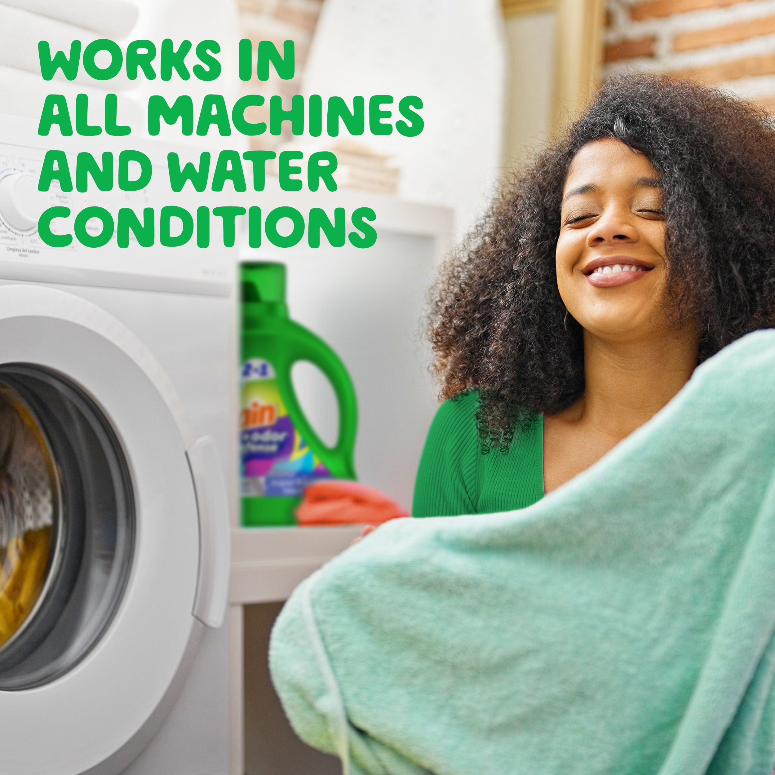 Gain Odor Defense Liquid Laundry Detergent, Super Fresh Blast Scent (154 fl oz, 107 Loads) 8gvnb