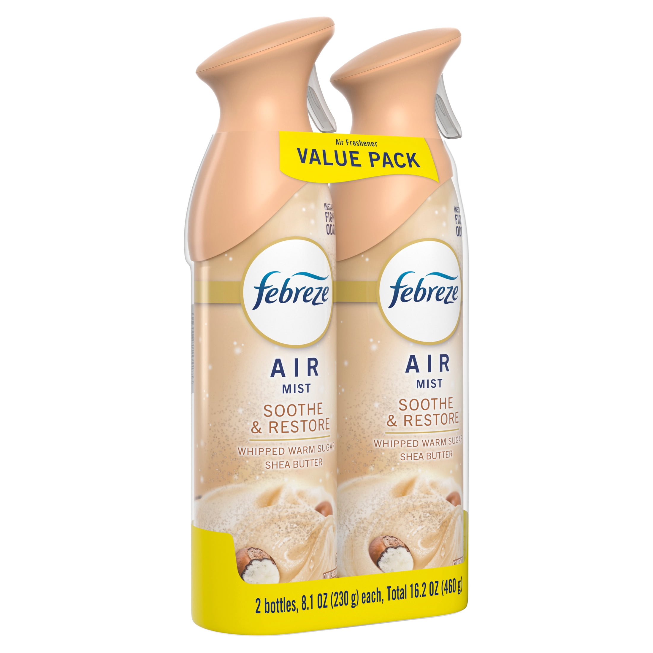 Febreze Air Freshener Spray, Soothe & Restore, Odor Eliminator (8.1 oz, 2 Count) oxczp