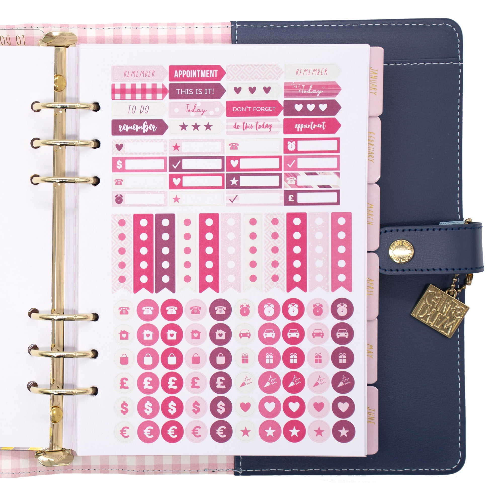 Pukka Pads A5 Planner (Ditzy Floral, 8.3 in x 5.8 in) 7ek8v