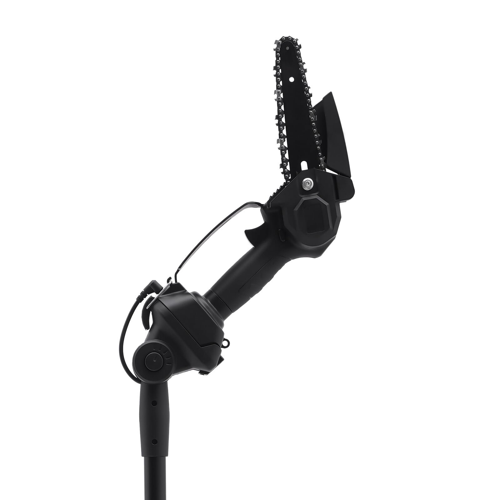 Generic 550W 2-in-1 Cordless Pole Saw and Handheld Chainsaw with Extension Pole (Black, 4.26 ft) q2n2b