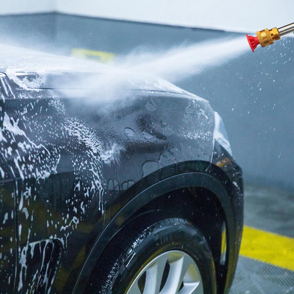 Paddsun Cordless Pressure Washer, Portable High-Pressure Water Spray Gun for Car Cleaning (2 Batteries) lmb4i