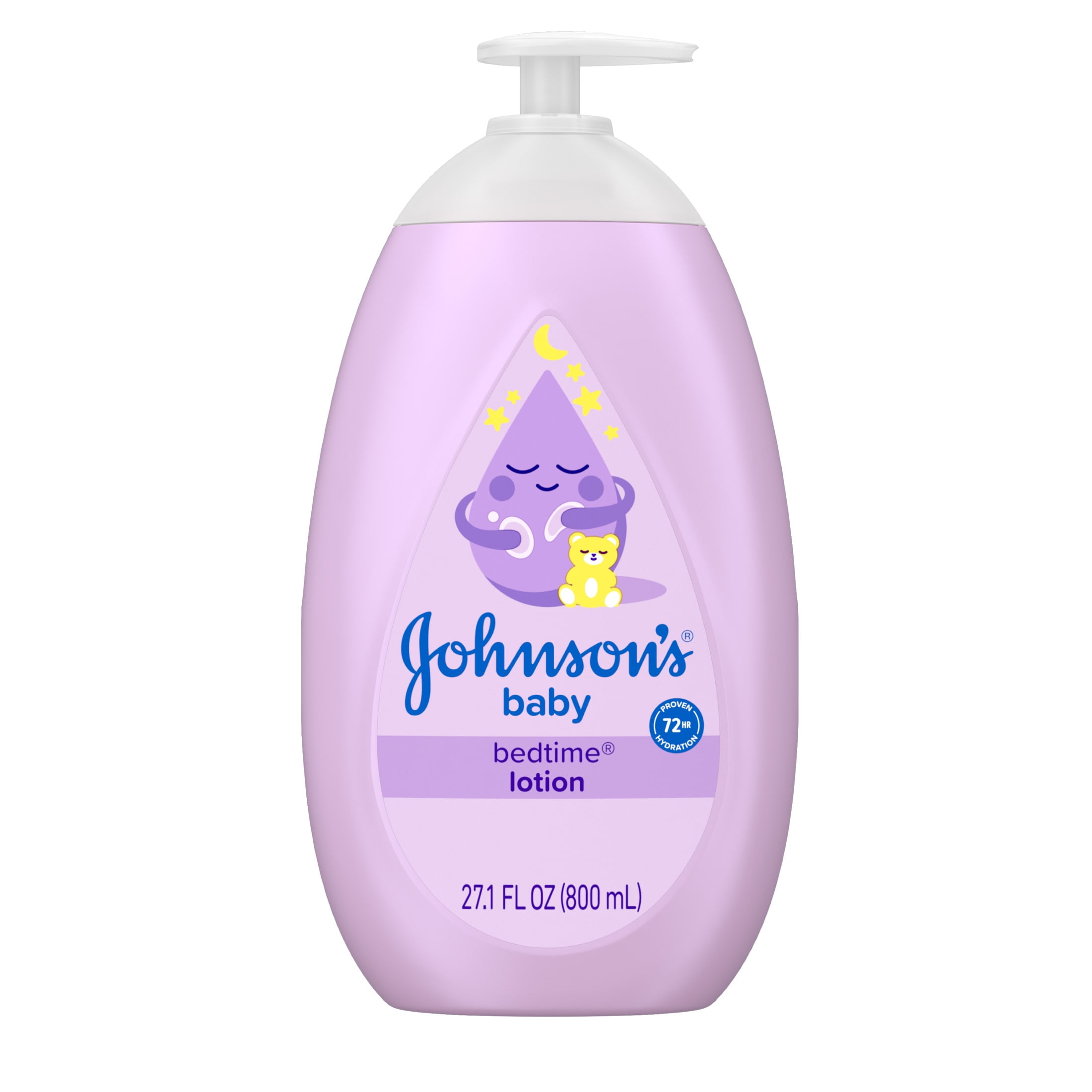 Johnson's Baby Bedtime Routine Set, Calming Bath, Shampoo, and Moisturizing Lotion (3 Piece Set) kd851