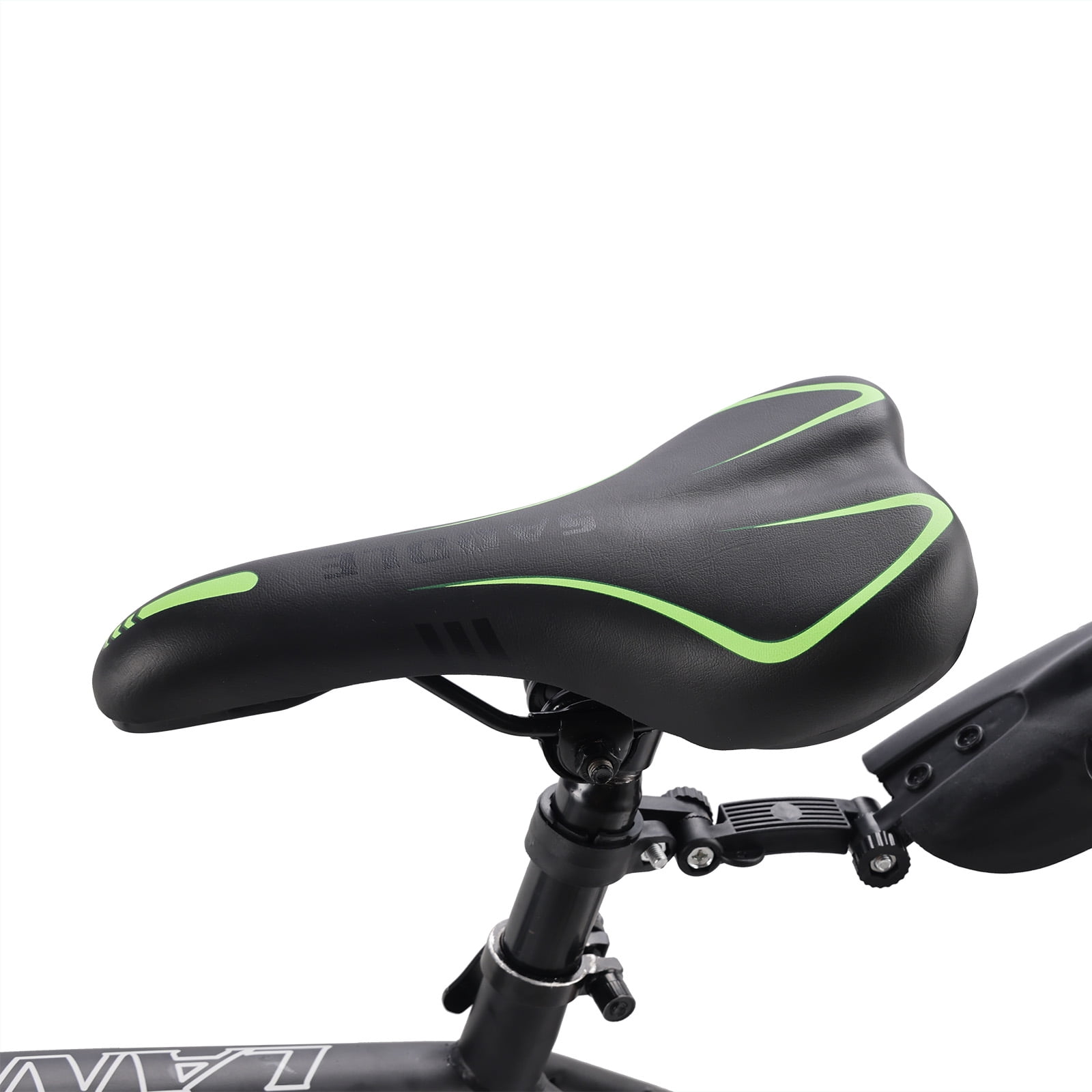 Mad Hornets 27-Speed Road Racing Bicycle, Lightweight Performance Bike (Black and Green, 26 in) h1aoh