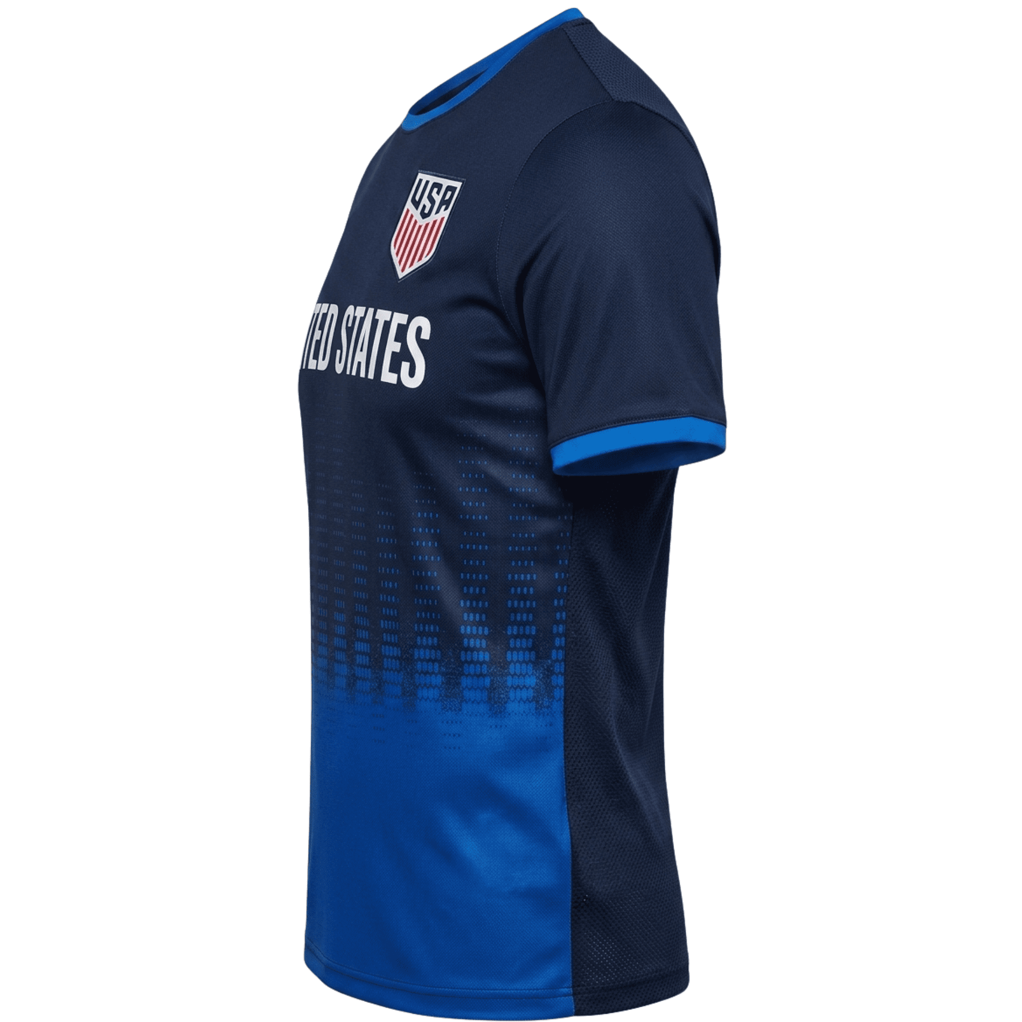 Icon Sports USA Soccer Game Day Jersey, Moisture-Wicking Athletic Shirt (Navy Blue, XL) qkc4n