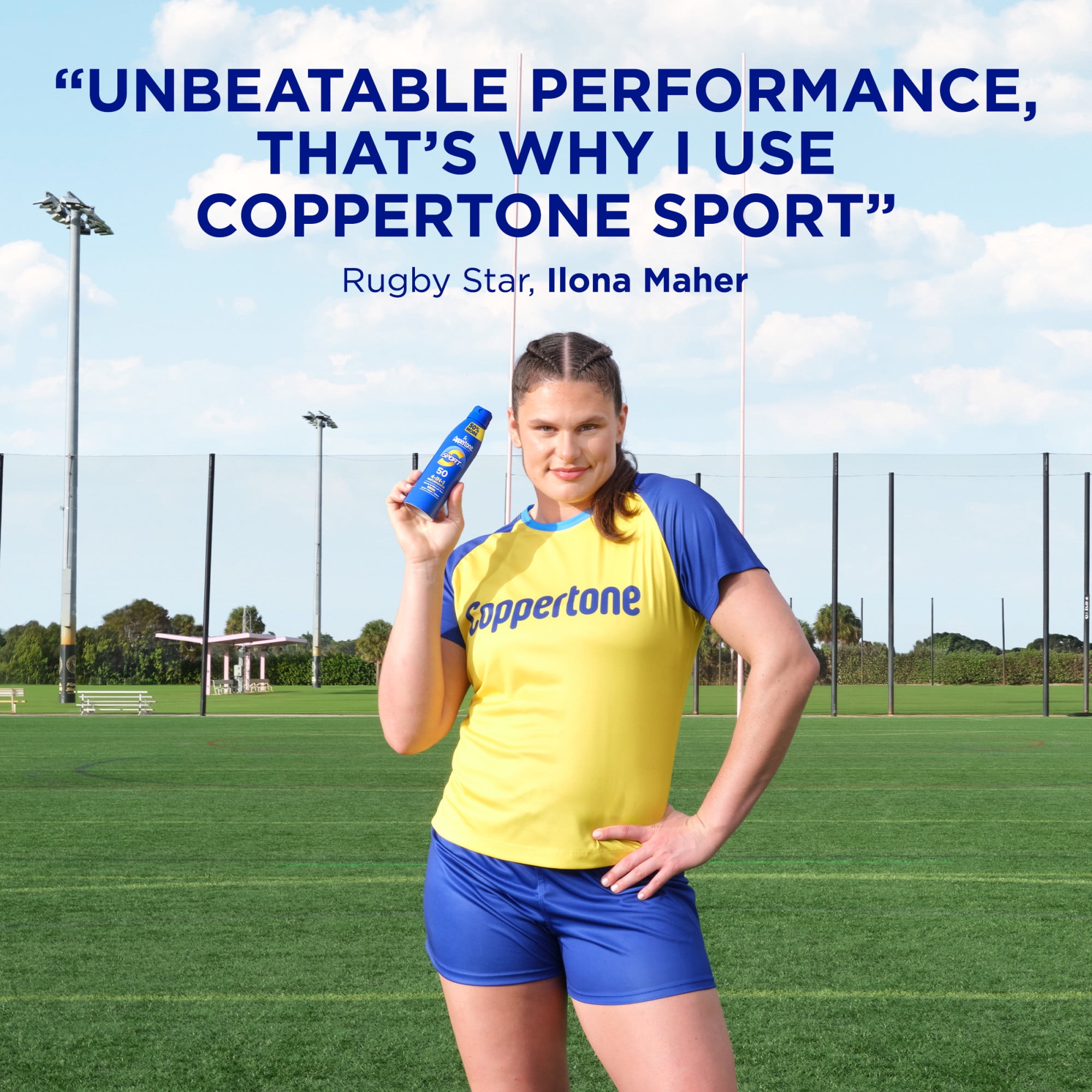 Coppertone Sport Sunscreen Spray, SPF 50 Broad Spectrum Protection (8.3 oz) ltpen