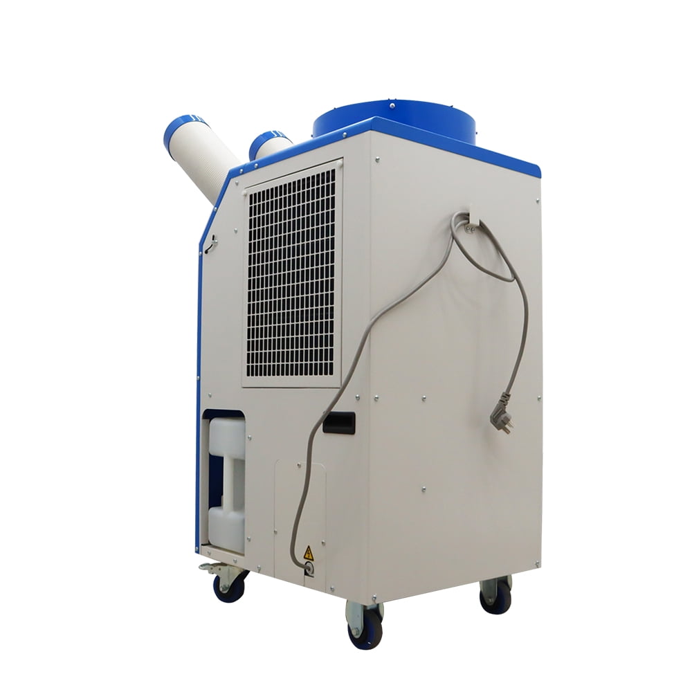 Techtongda Industrial Portable Air Conditioner Spot Cooler with Intelligent Control (Blue, 220V) defua