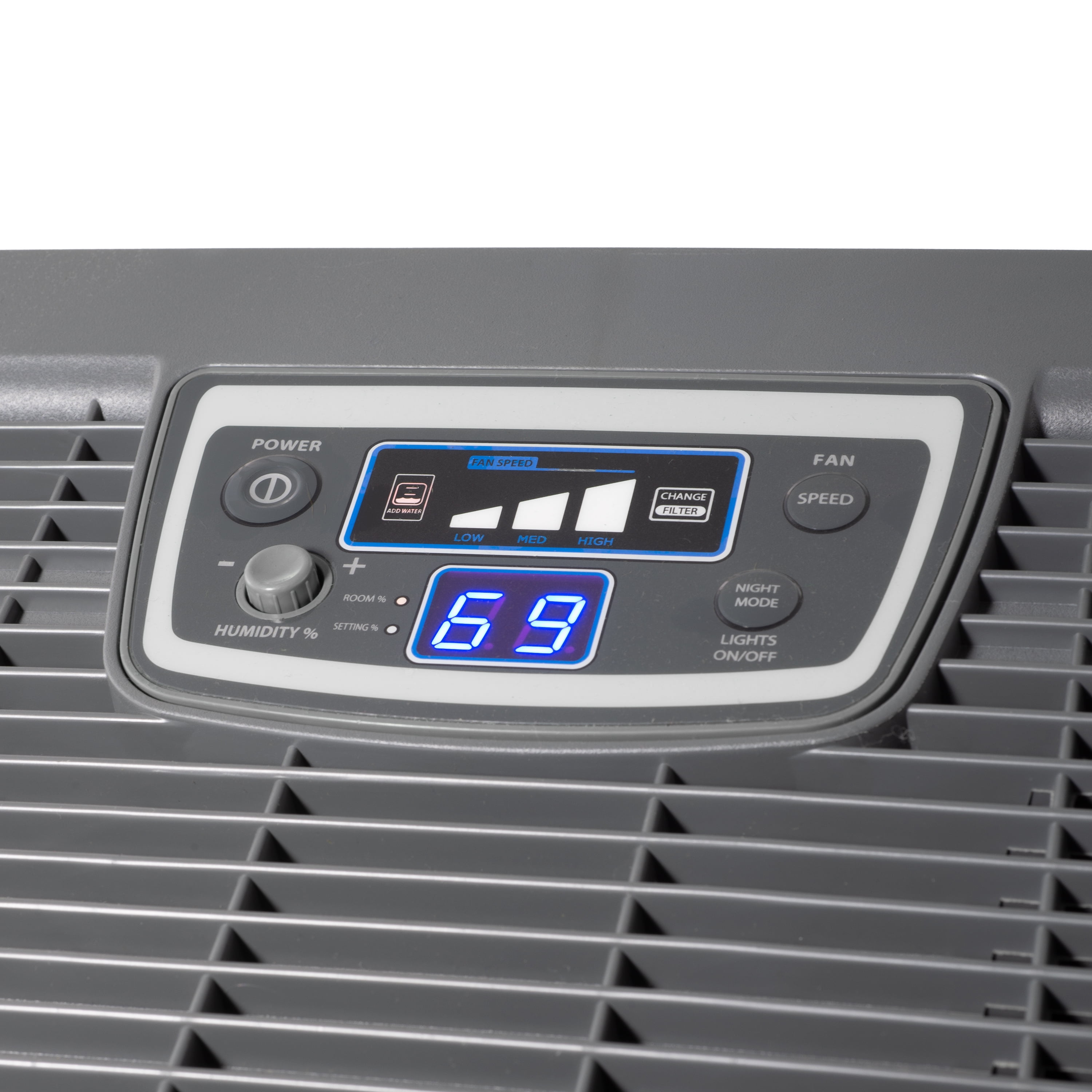AIRCARE Digital Whole-House Evaporative Humidifier Console (Grey, 3000 sq ft Coverage) fy2ku