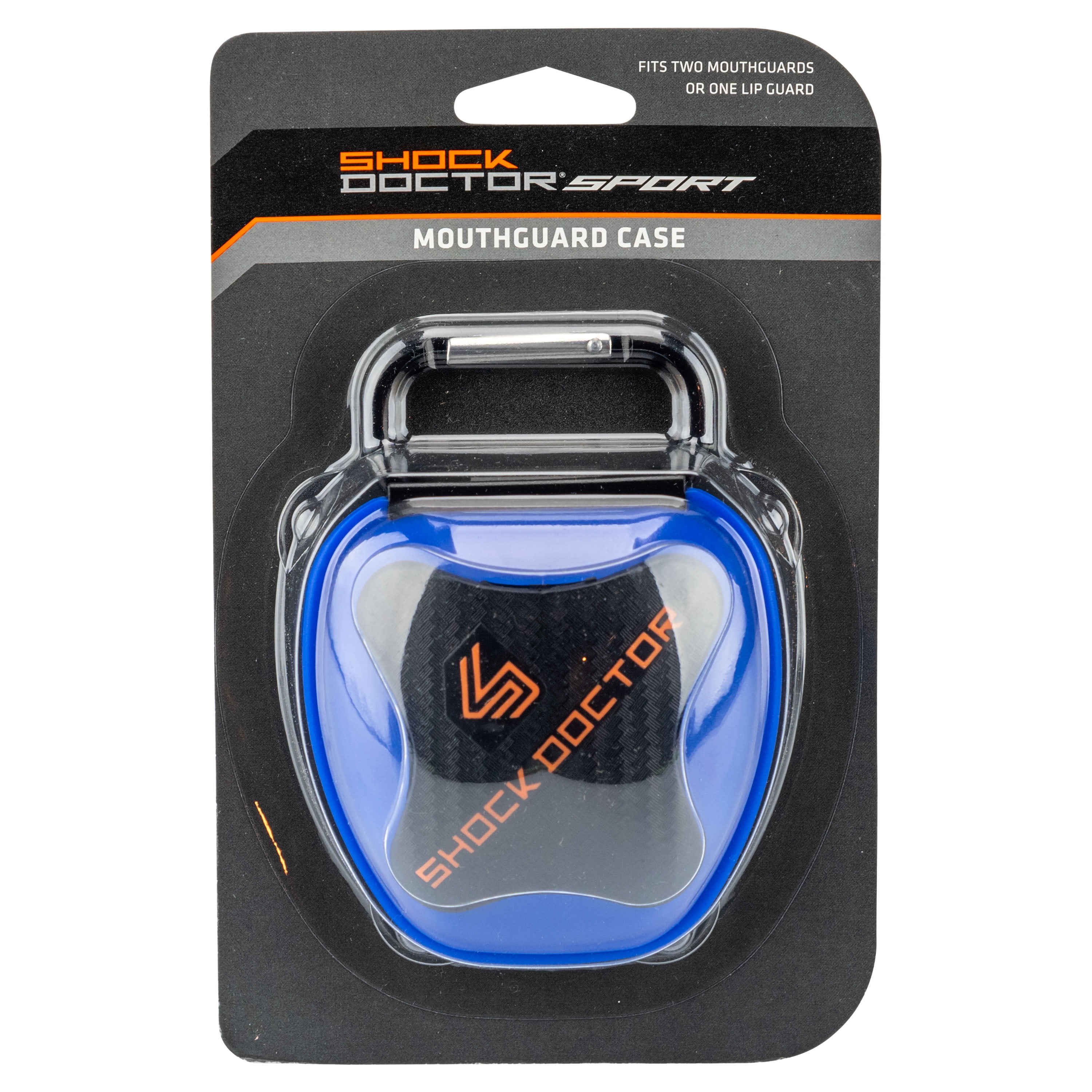 Shock Doctor Mouthguard Case Protective Storage Container (Blue, One Size) aouxh