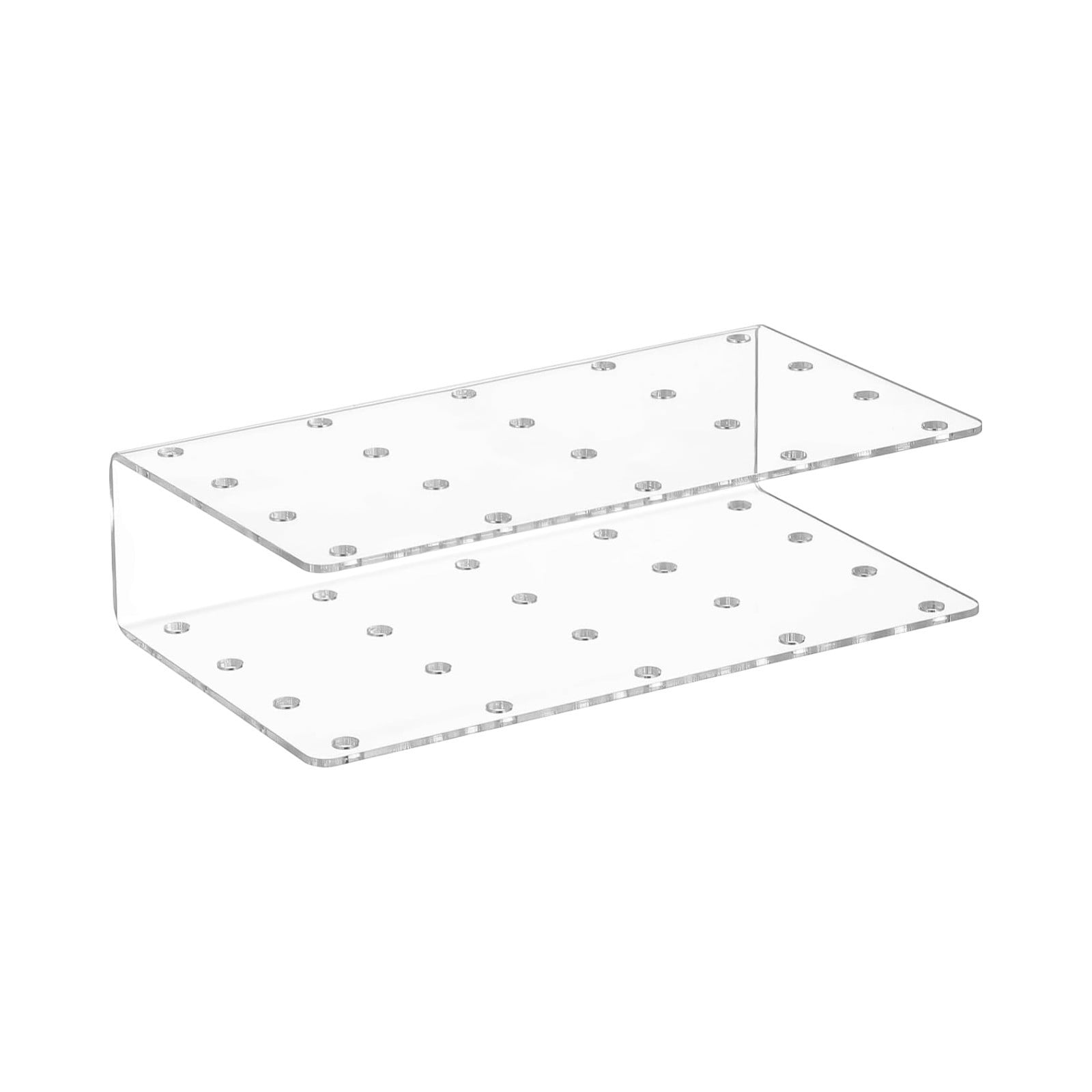 Liulin Cake Pop Stand, 20-Hole Clear Acrylic Lollipop Display Holder for Parties and Weddings (Clear, 6.3 in x 3.5 in x 1.5 in) vw6wj