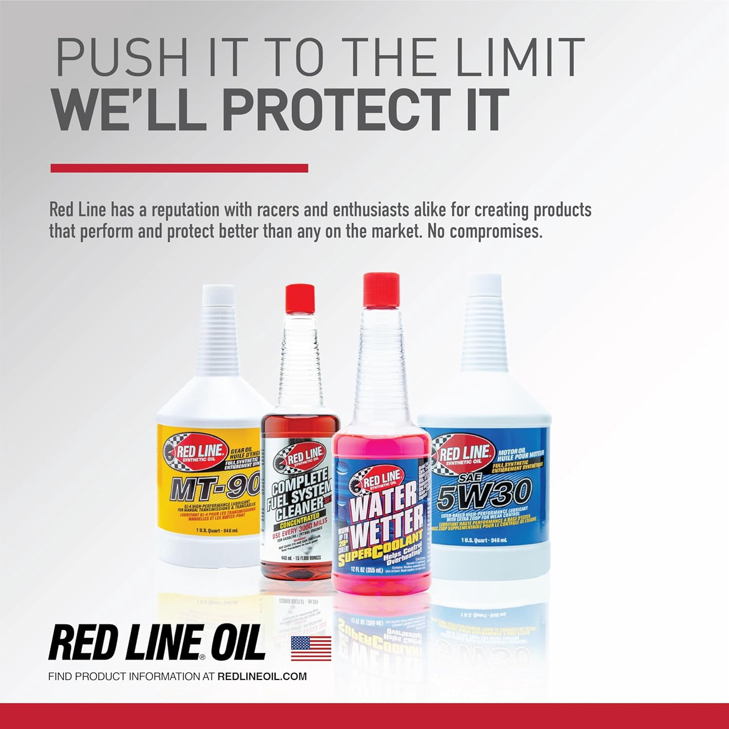 Red Line 42804 Full Synthetic V-Twin Transmission Gear Oil with Shockproof Technology (Red, 32 fl oz) nyt1g