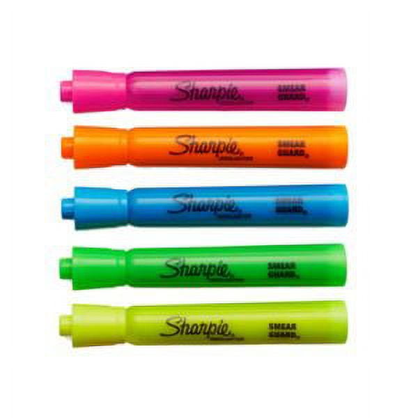 Sharpie Tank Highlighters, Chisel Tip, Assorted Fluorescent Ink, 6-Pack dbwn8