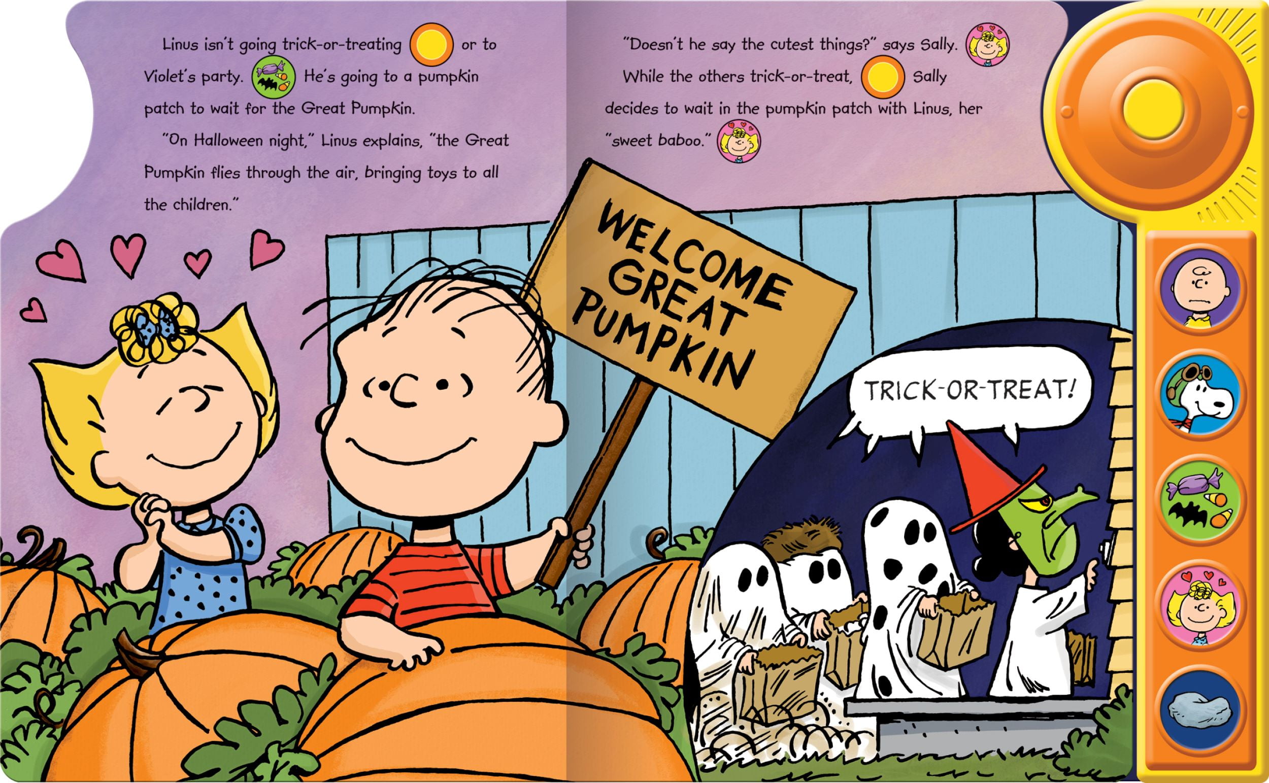 PHOENIX INTL Peanuts It's the Great Pumpkin Charlie Brown Board Book (Brown, 1 Unit) hilb1