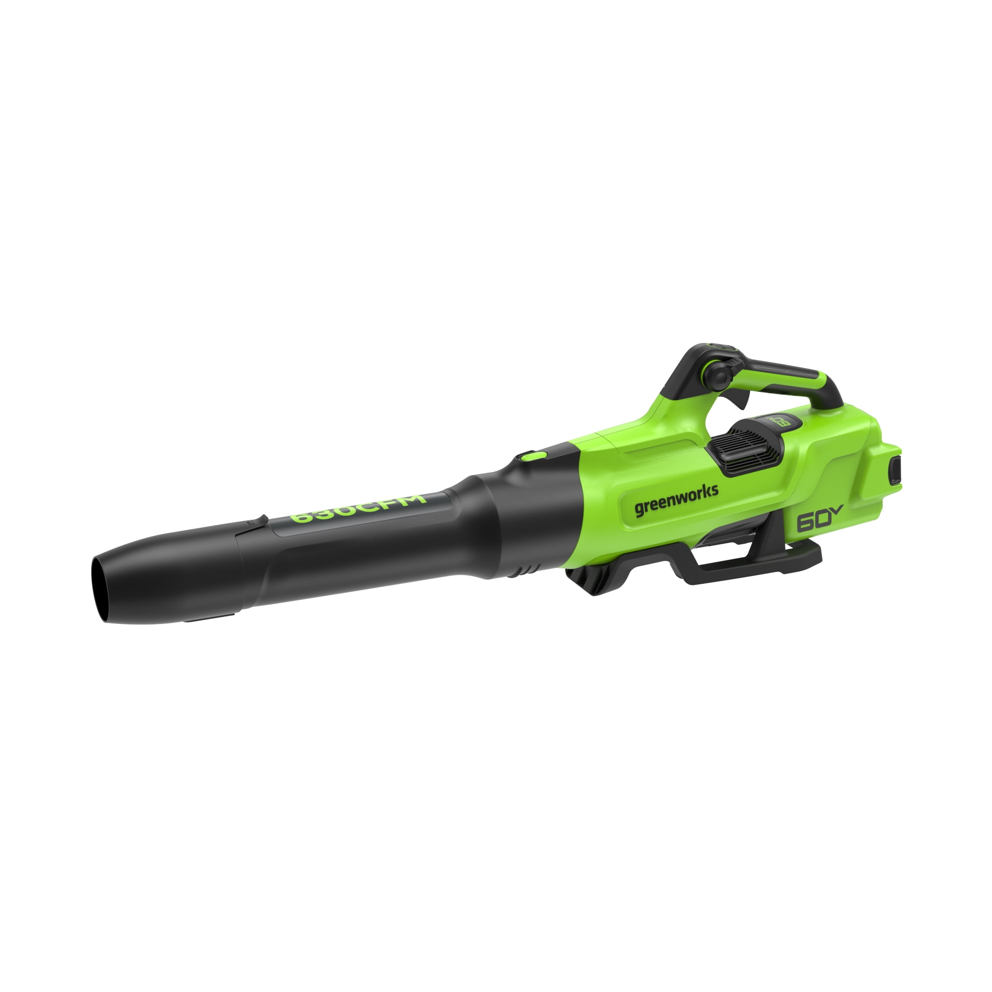 Greenworks 60V Cordless Leaf Blower with 2.5 Ah Battery and 3 Amp Charger (630 CFM, 170 MPH) g6mvj