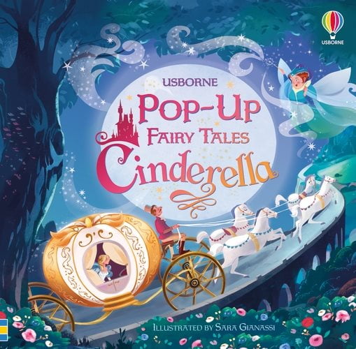 Usborne Publishing Pop-up Cinderella Fairy Tale Interactive Book (Paperback, 10 Pages) iejze