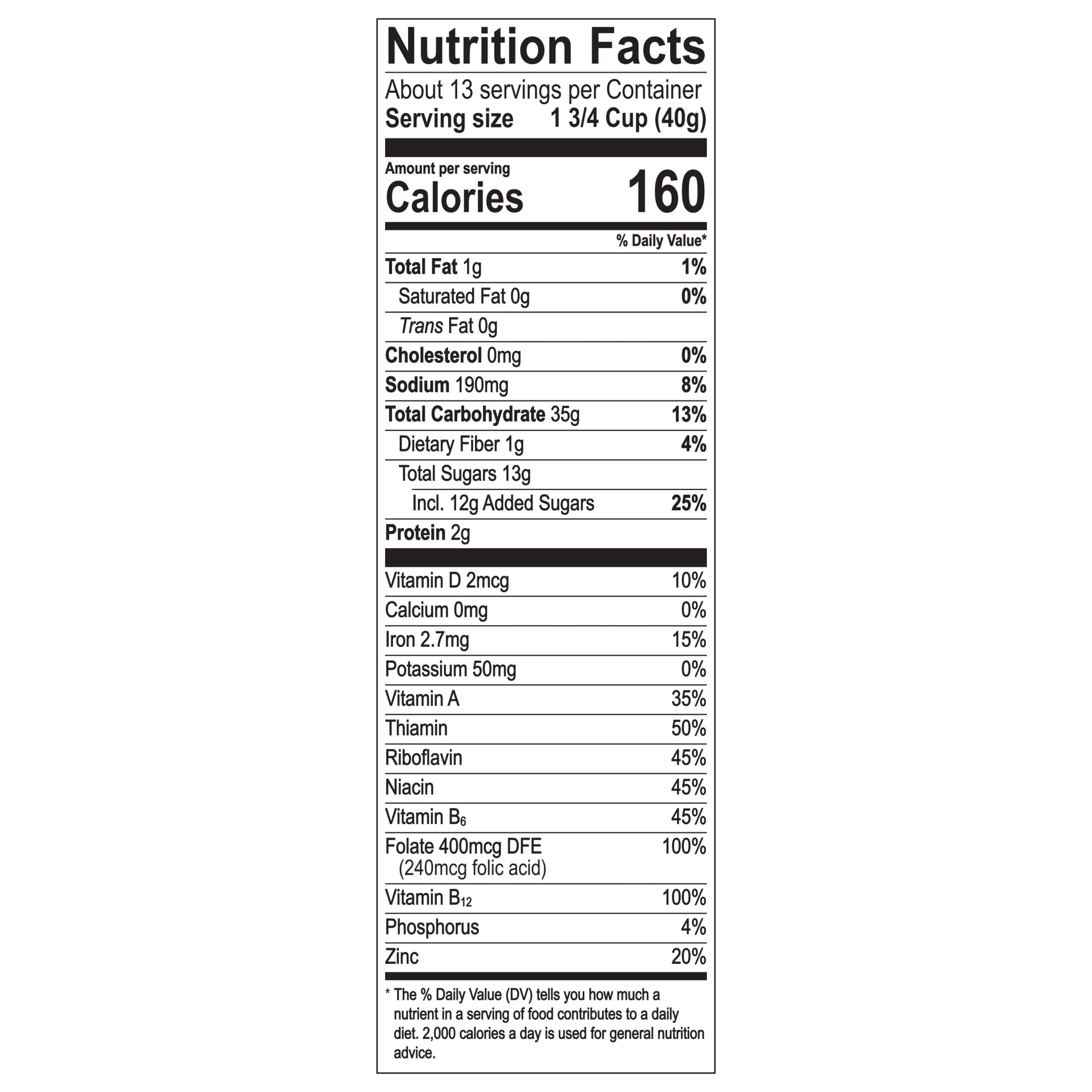 Post Honeycomb Cereal, Honey Flavored Crunchy Breakfast Cereal (19 oz) zllja
