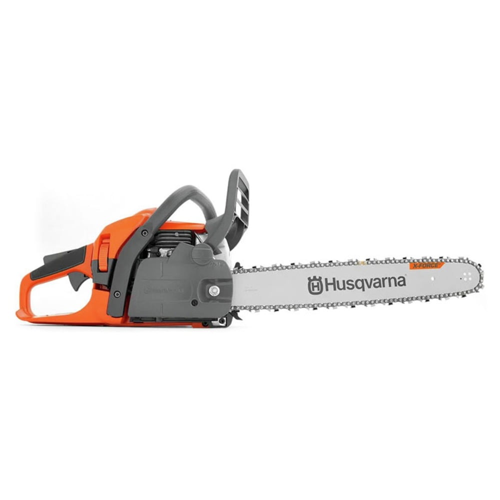 Husqvarna 440 Gas Powered Chainsaw with X-Torq Engine and LowVib Technology (Orange, 18 in) aitp6