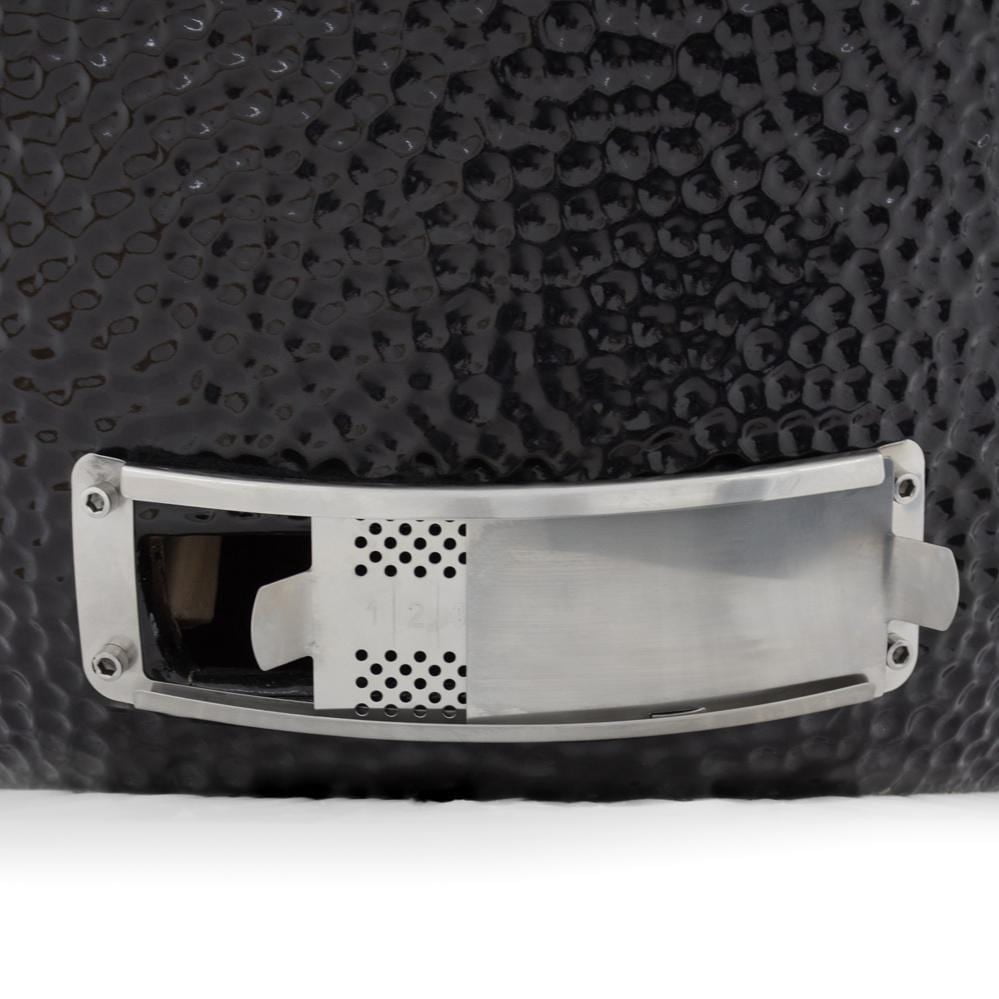 Coyote Outdoor Living Asado Series Built-In Ceramic Kamado Grill (Black, 254 sq in) 3gkei