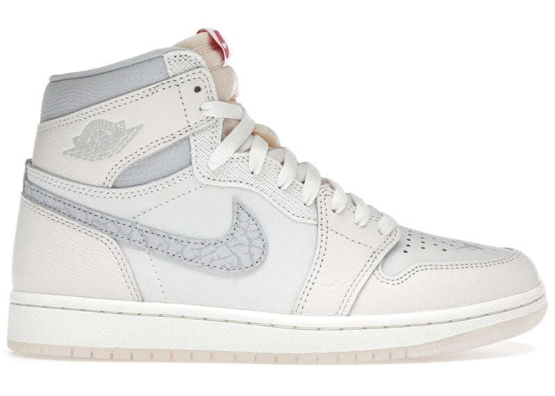 Jordan 1 Retro High OG Basketball Shoes (Sail/University Red, 9.5) 2knaq
