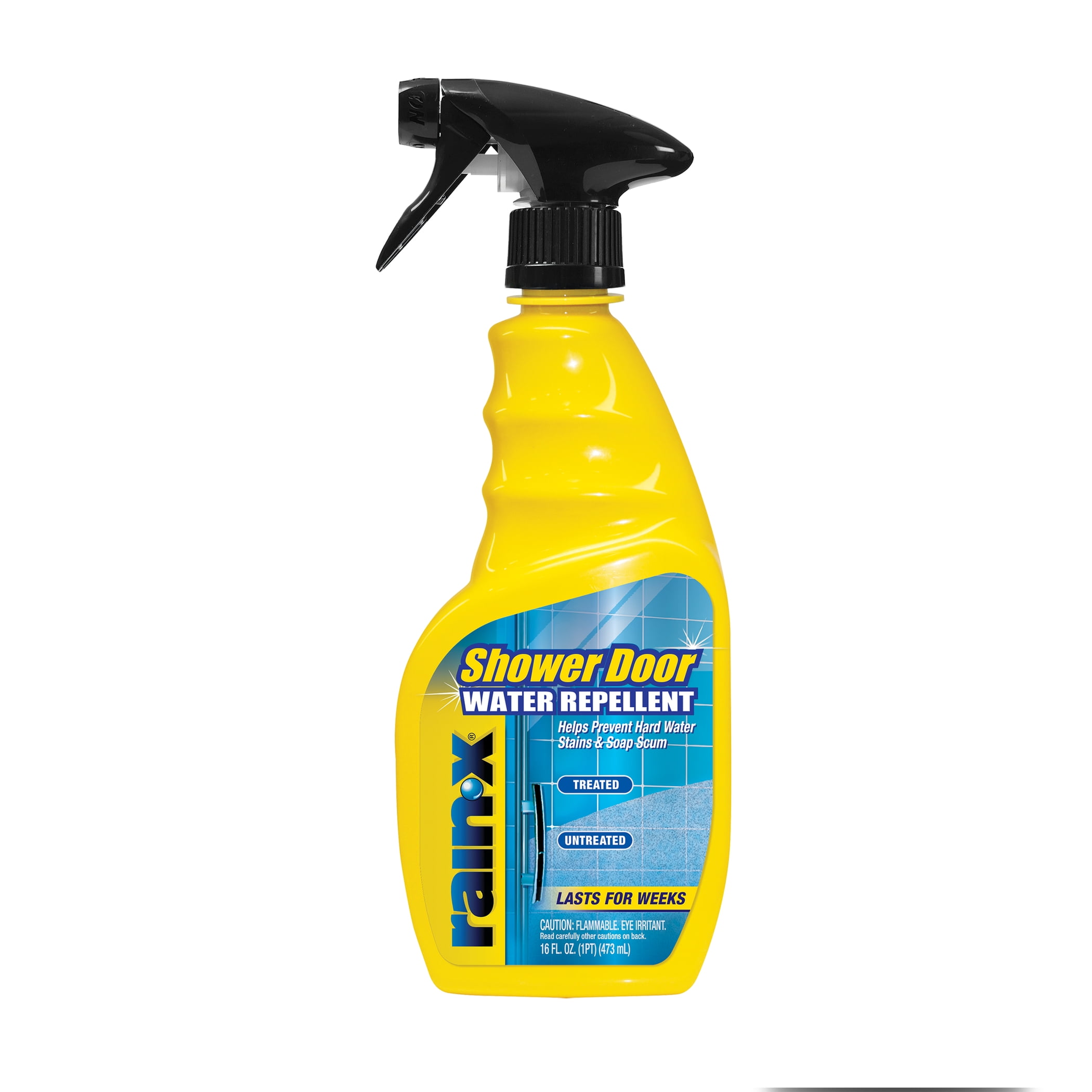 Rain-X Shower Door Water Repellent Treatment, Hydrophobic Glass Coating (Clear, 16 fl oz) pnn1a